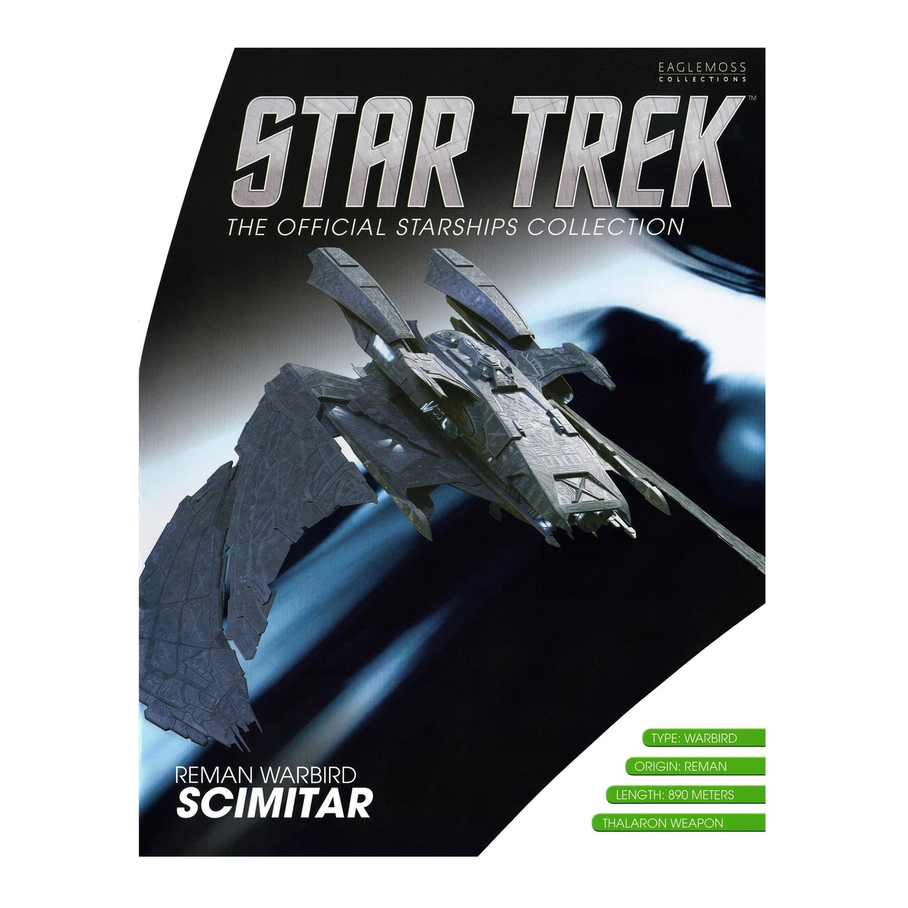 Star Trek Starships Reman Warbird Scimitar Magazine