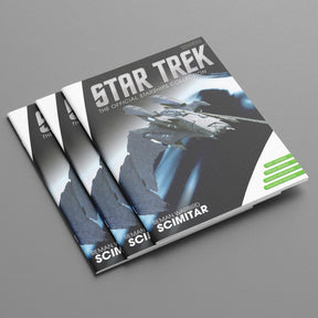 Eaglemoss Star Trek Starships Reman Warbird Scimitar Magazine Brand New
