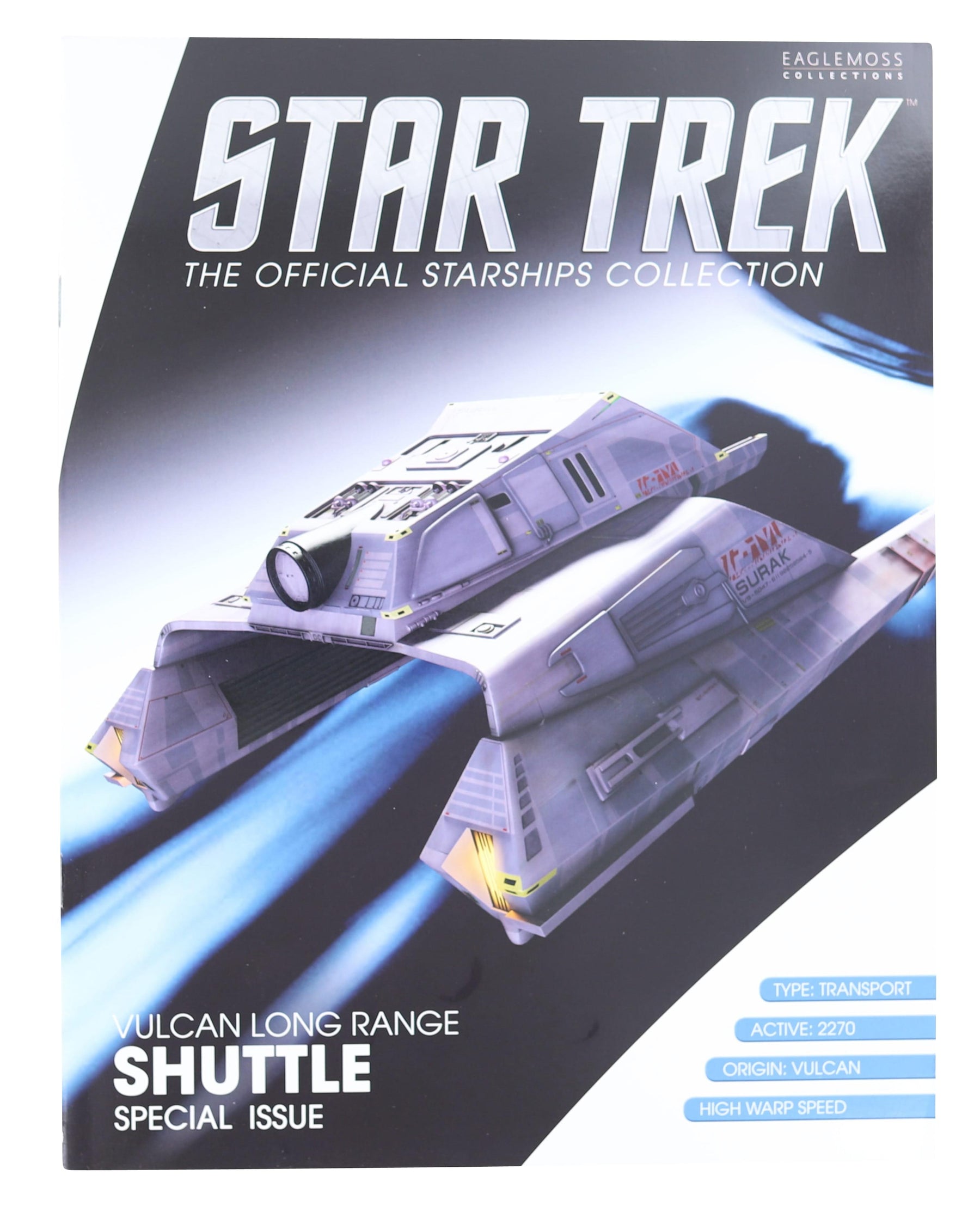 Star Trek Starships Long Range Vulcan Shuttle Magazine