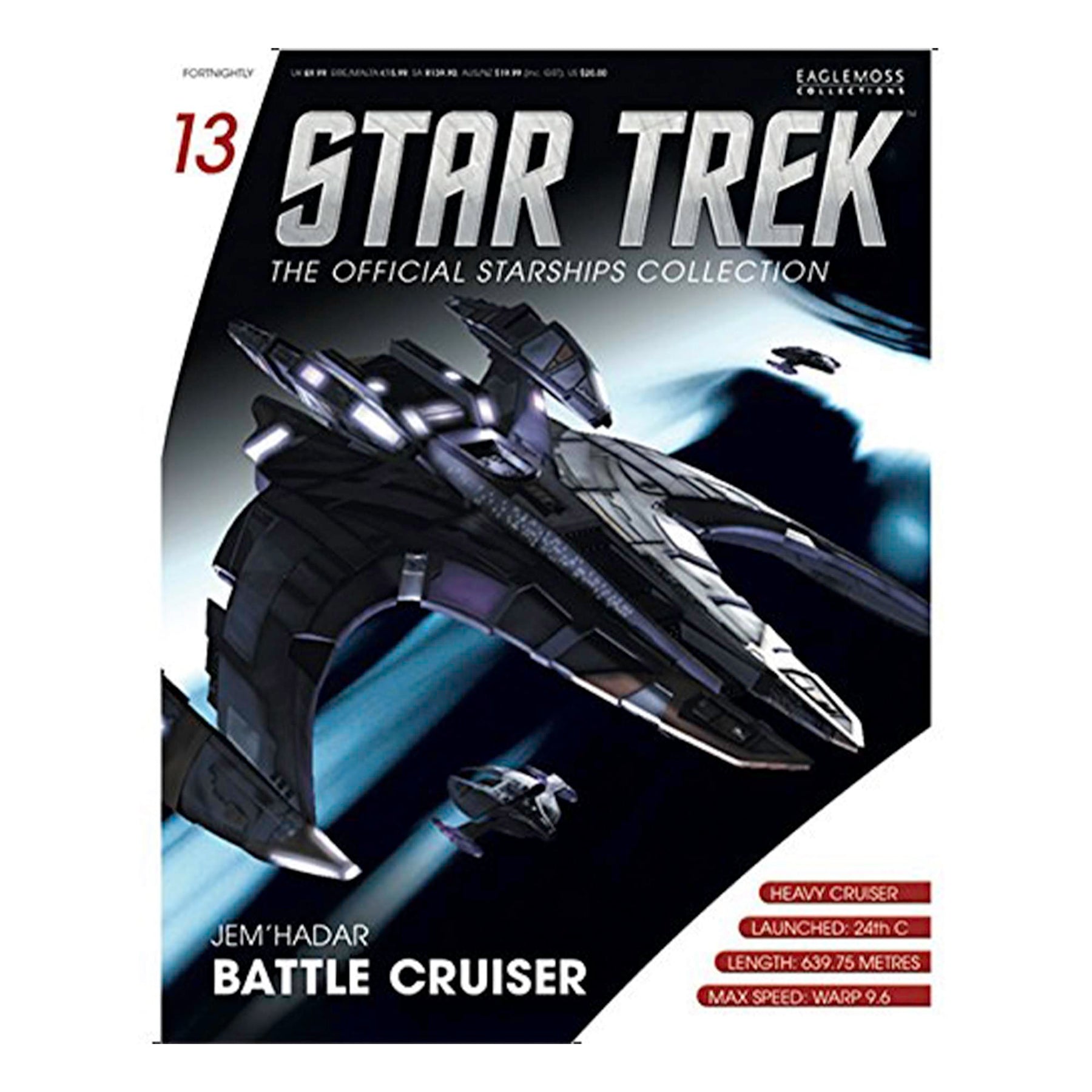 Eaglemoss Star Trek Starship Replica | Jem'Hadar Battlecruiser #13