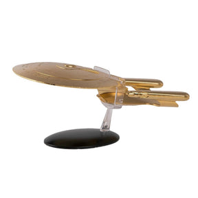 Eaglemoss Star Trek StarShip Replica | 18K Gold USS Enterprise NCC-1701-D New