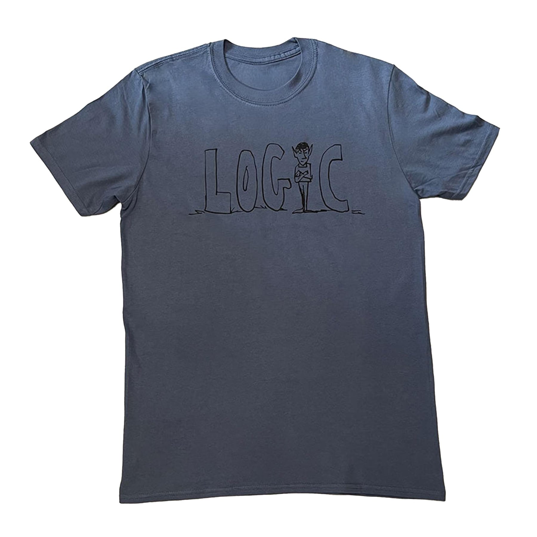 Eaglemoss Star Trek "Logic" Indigo T-Shirt