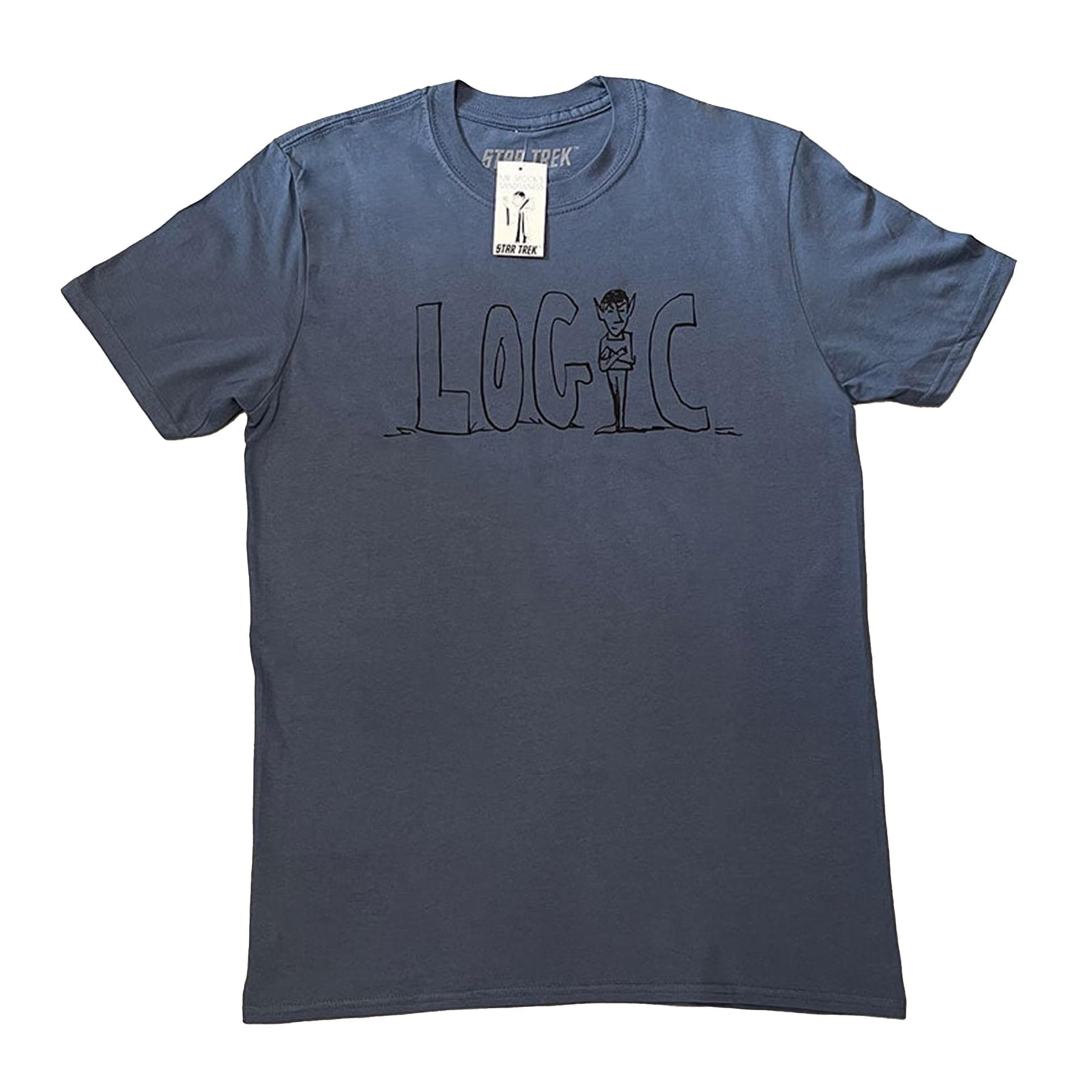 Eaglemoss Star Trek "Logic" Indigo T-Shirt