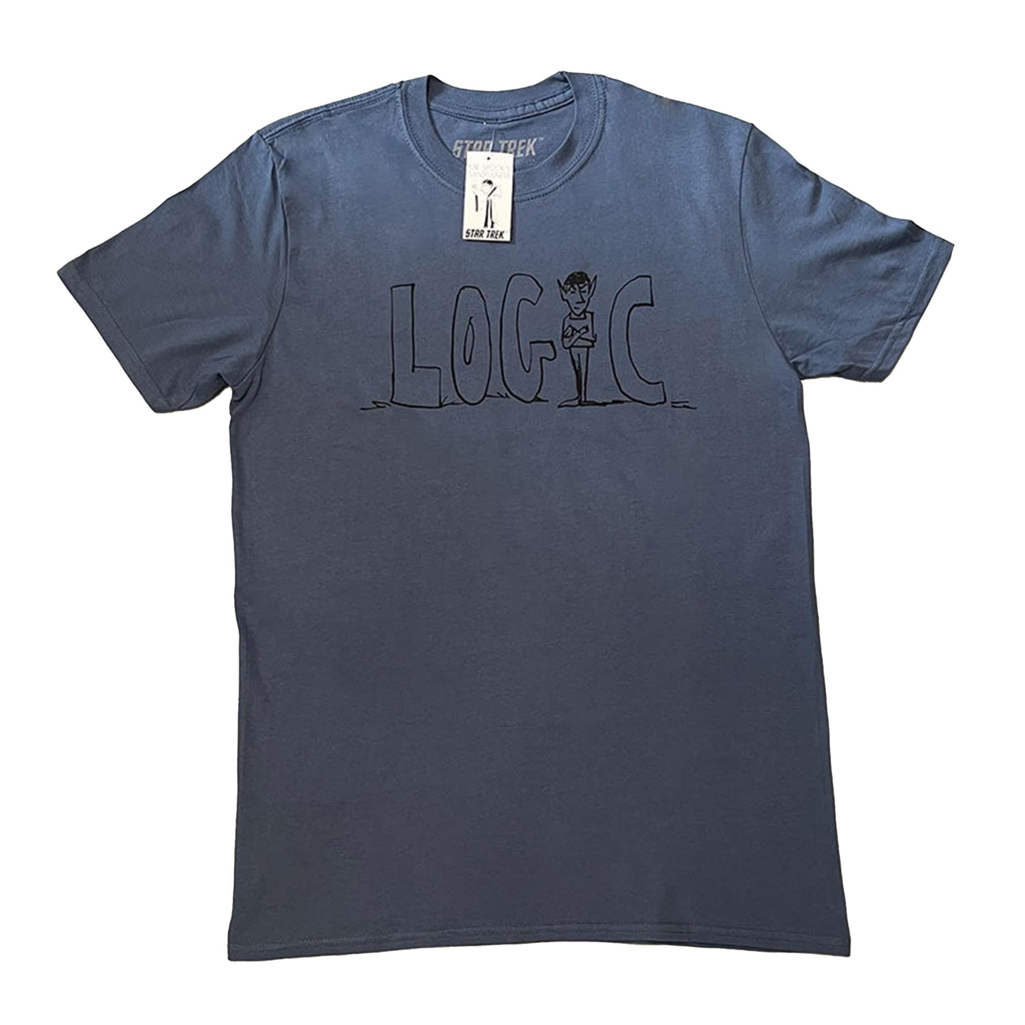 Eaglemoss Star Trek "Logic" Indigo T-Shirt