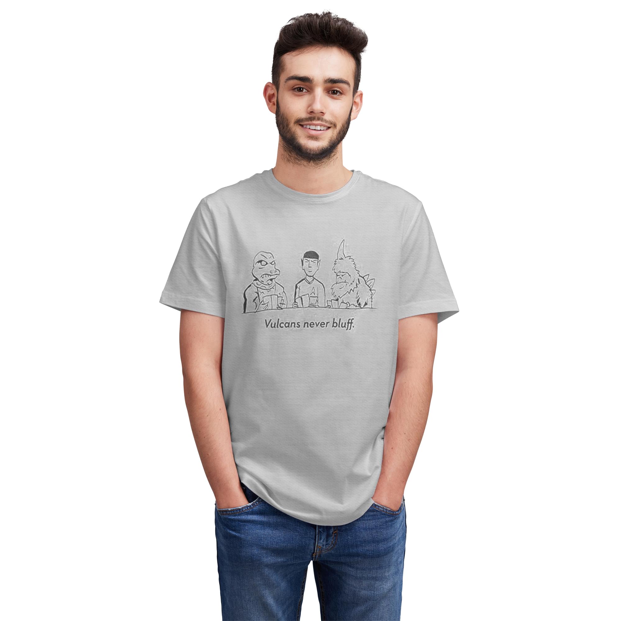 Eaglemoss Star Trek "Vulcans Never Bluff" T-Shirt