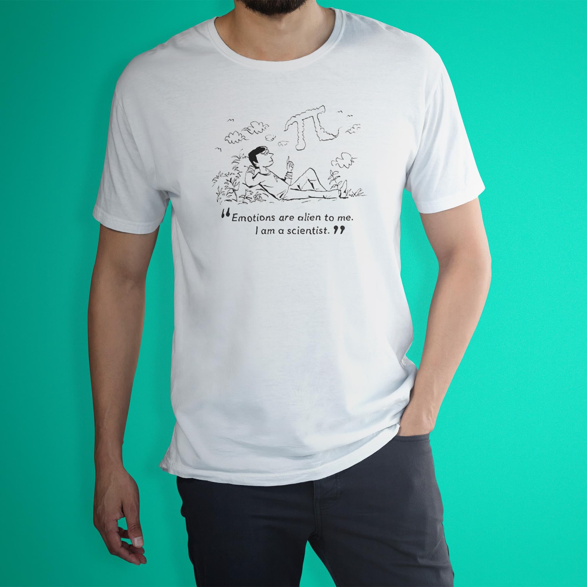 Eaglemoss Star Trek "Emotions" White T-Shirt