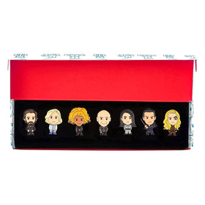 Eaglemoss Star Trek Picard Chibi Pin Badge Box Set