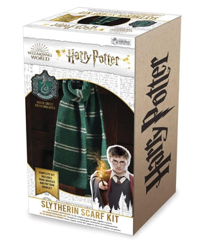 Harry Potter Knit Craft Set Scarf Slytherin House