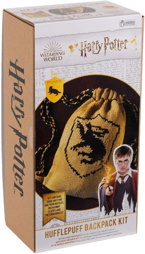 Harry Potter Knit Craft Set Kit Bags Hufflepuff