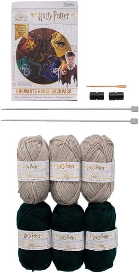 Harry Potter Knit Craft Set Kit Bags Slytherin