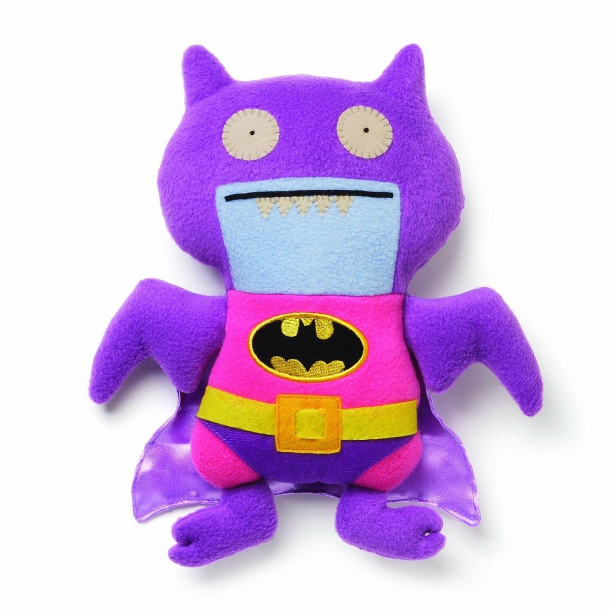Ugly Dolls DC Comics 11" Plush: Pink/Purple Ice-Bat Batman