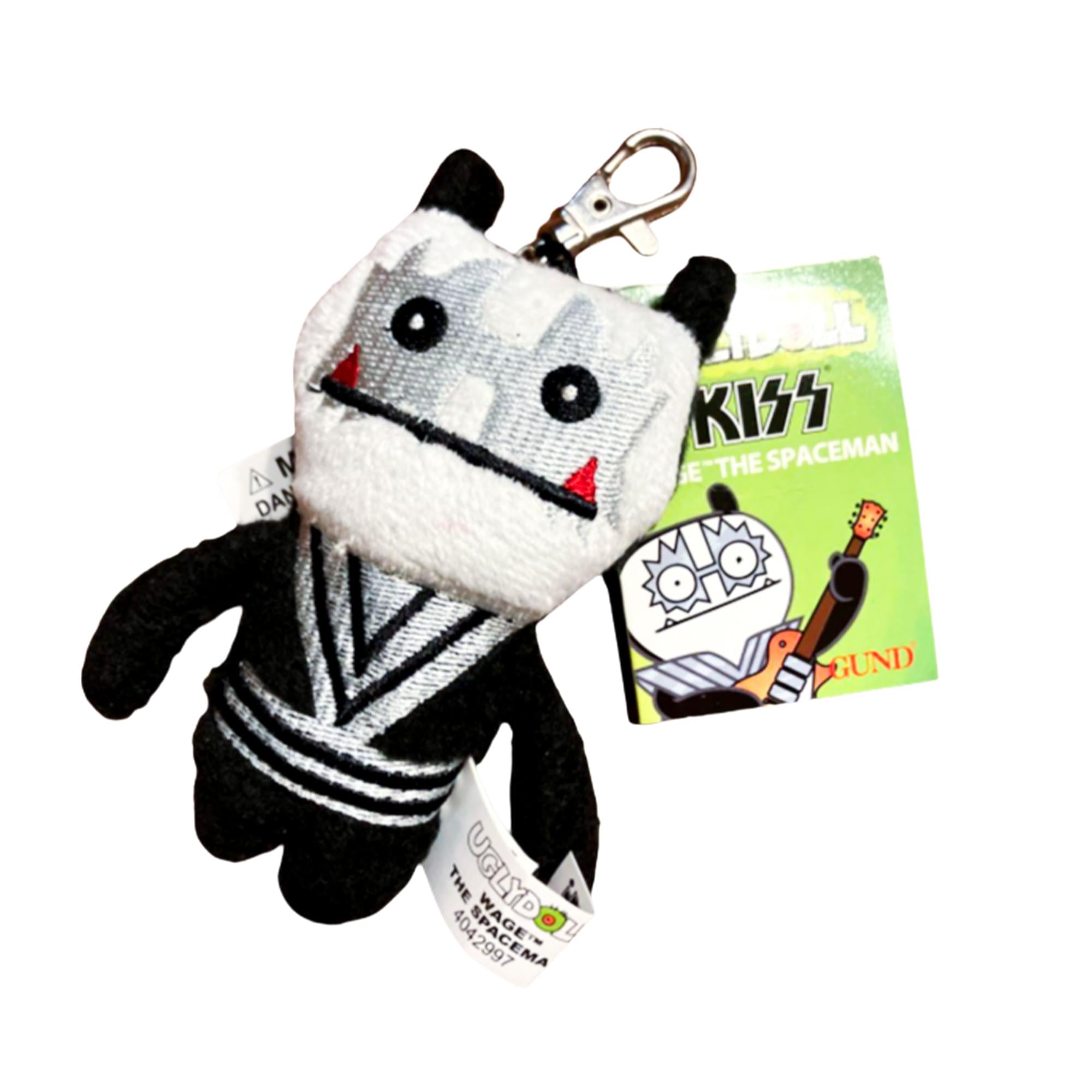 Ugly Dolls KISS 4" Plush Clip-On: Wage Spaceman