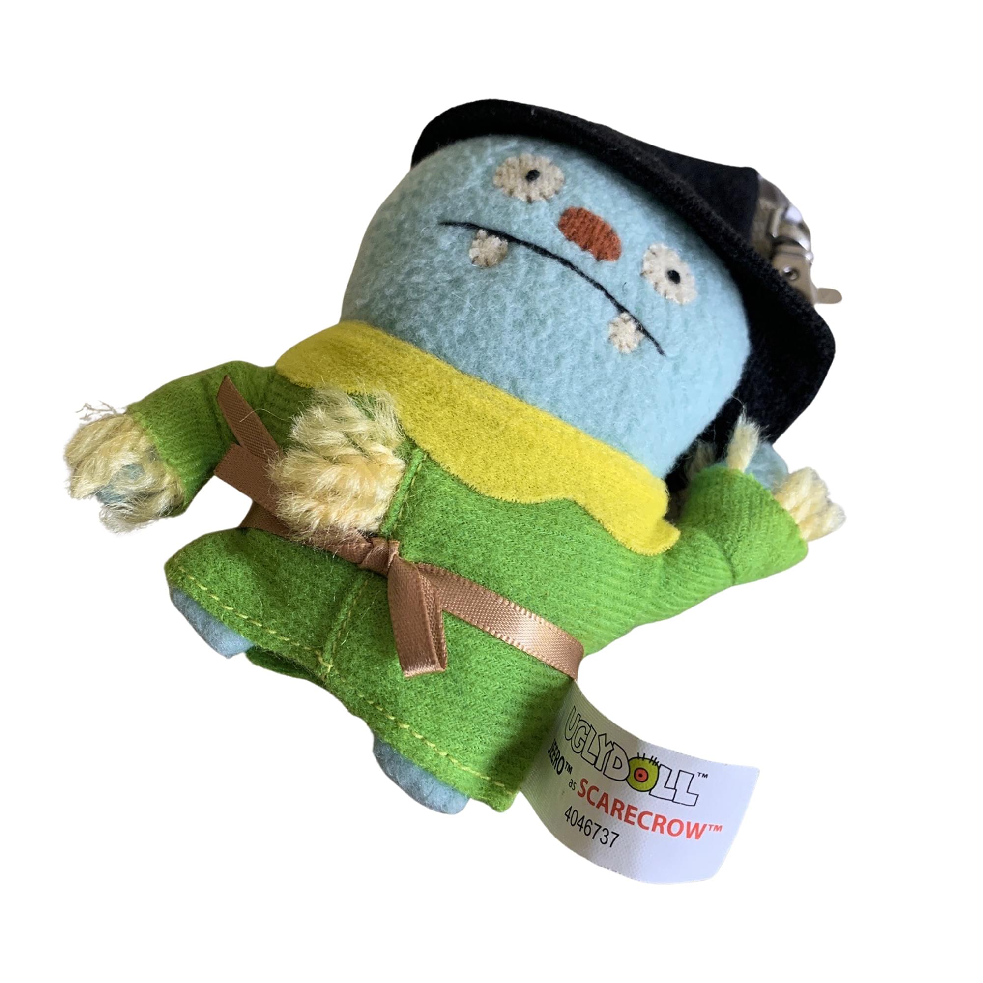 Enesco Ugly Dolls Wizard of Oz Jeero Scarecrow Plush Clip