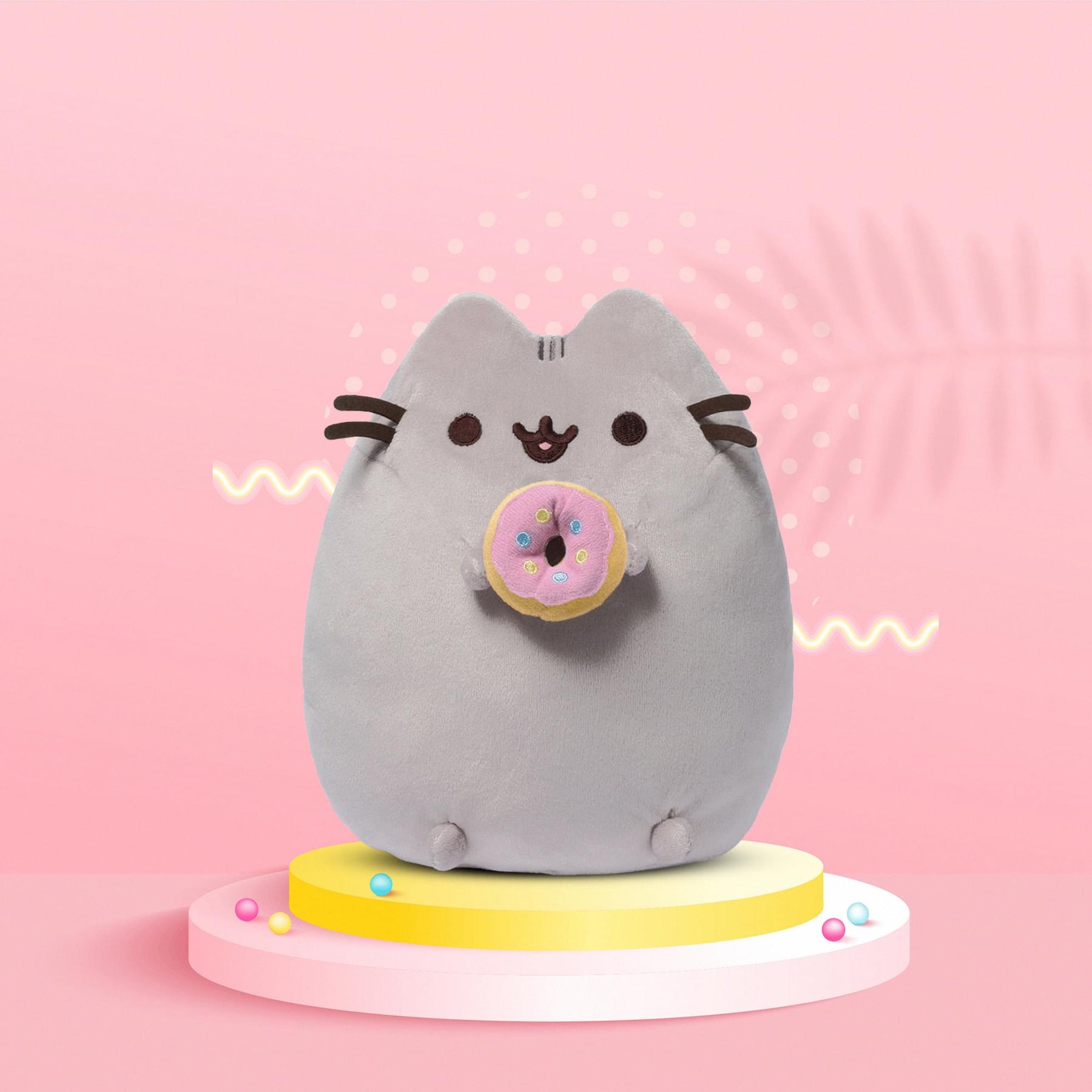 Pusheen the Cat 9" Plush Pusheen with Donut