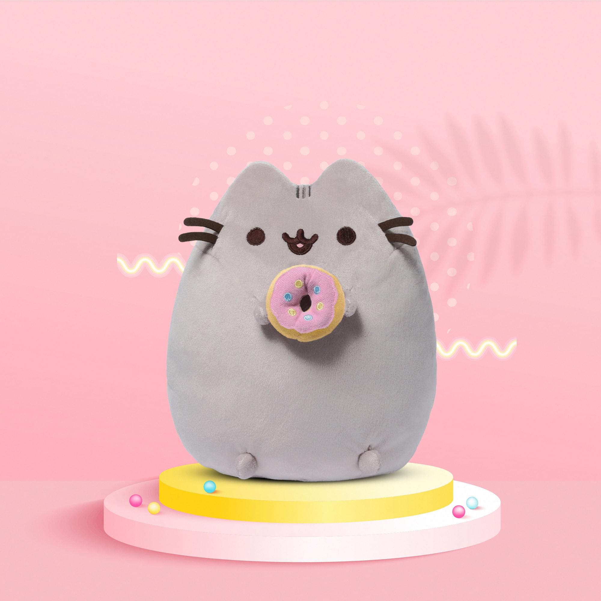 Pusheen the Cat 9" Plush Pusheen with Donut