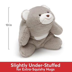 Snuffles the Teddy Bear 10-Inch Plush Toy | Gray