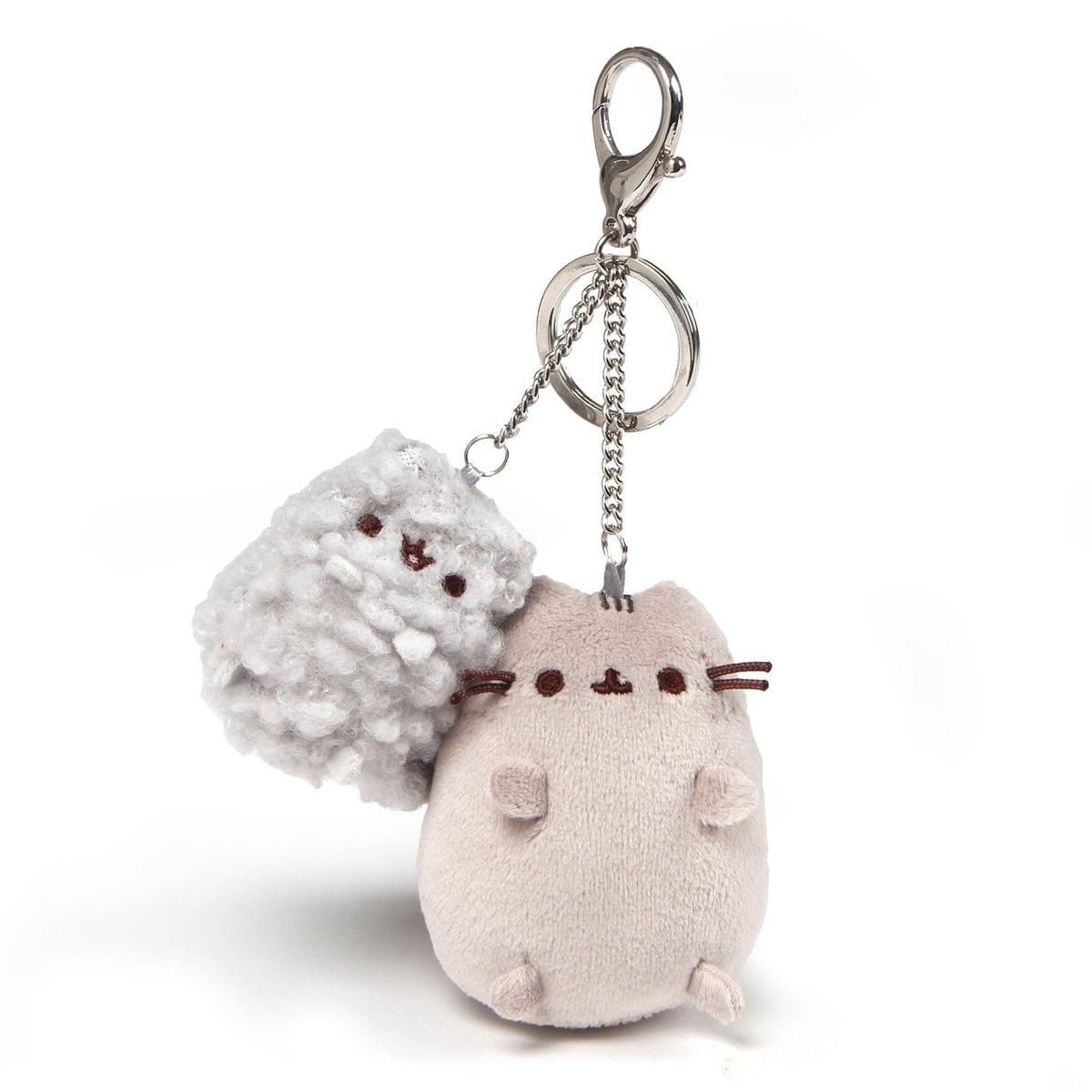 Pusheen and Stormy 4.5" Deluxe Plush Keychain