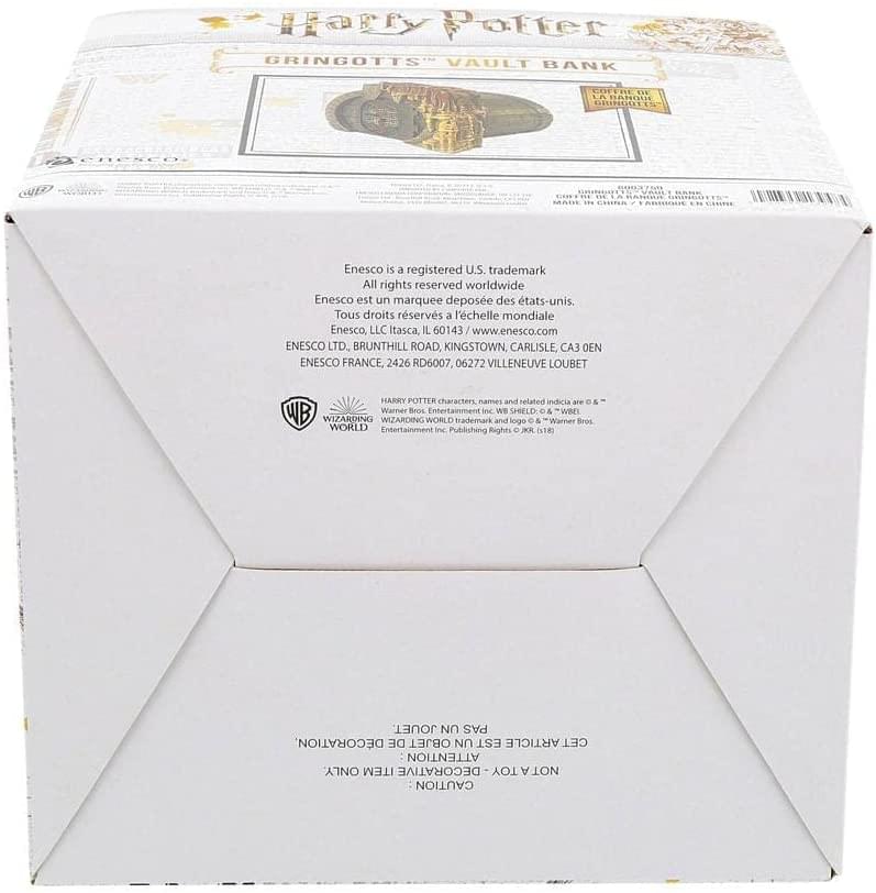 Harry Potter Gringotts Vault 6.26 Inch Resin Coin Bank