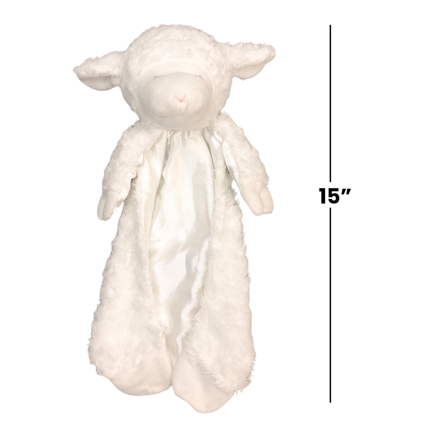 Winky Lamb Huggybuddy 15 Inch Plush Animal Blanket