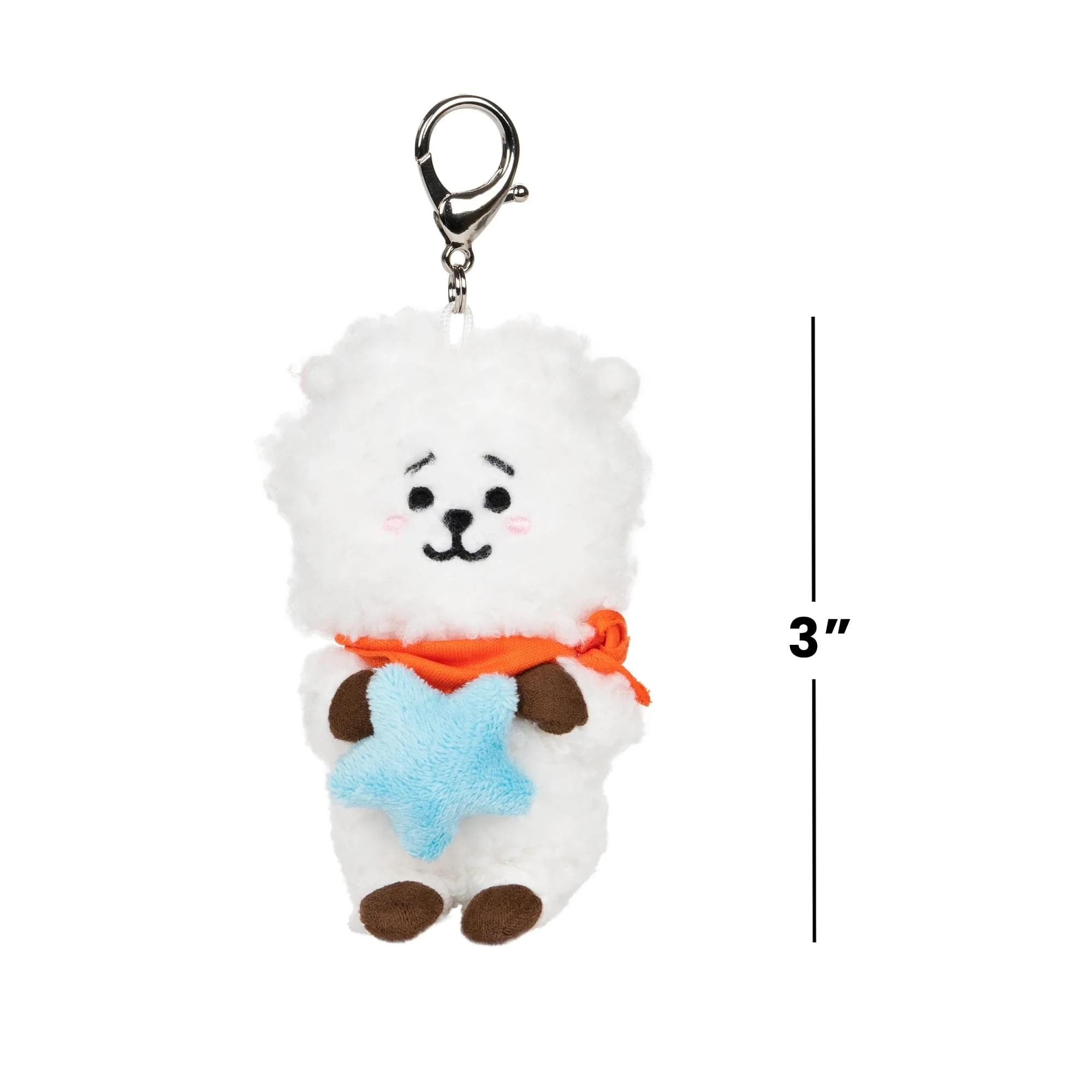 BT21 RJ 3 Inch Bumble Buddy Plush Clip