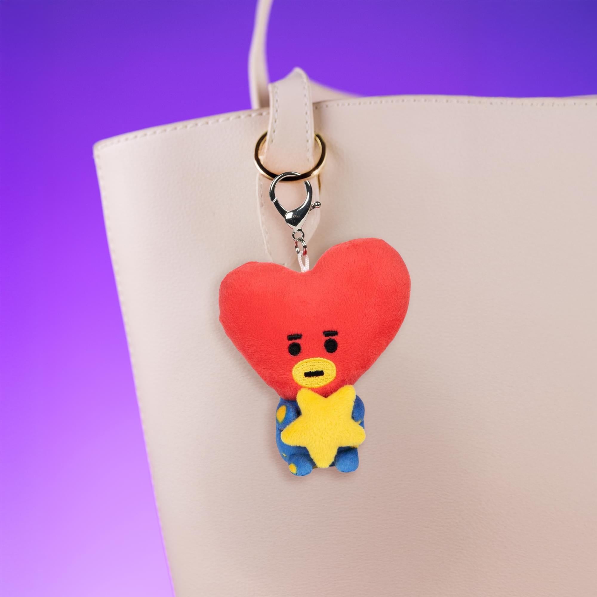 Line Friends BT21 3 Inch Bumble Buddy Plush Clip | Tata