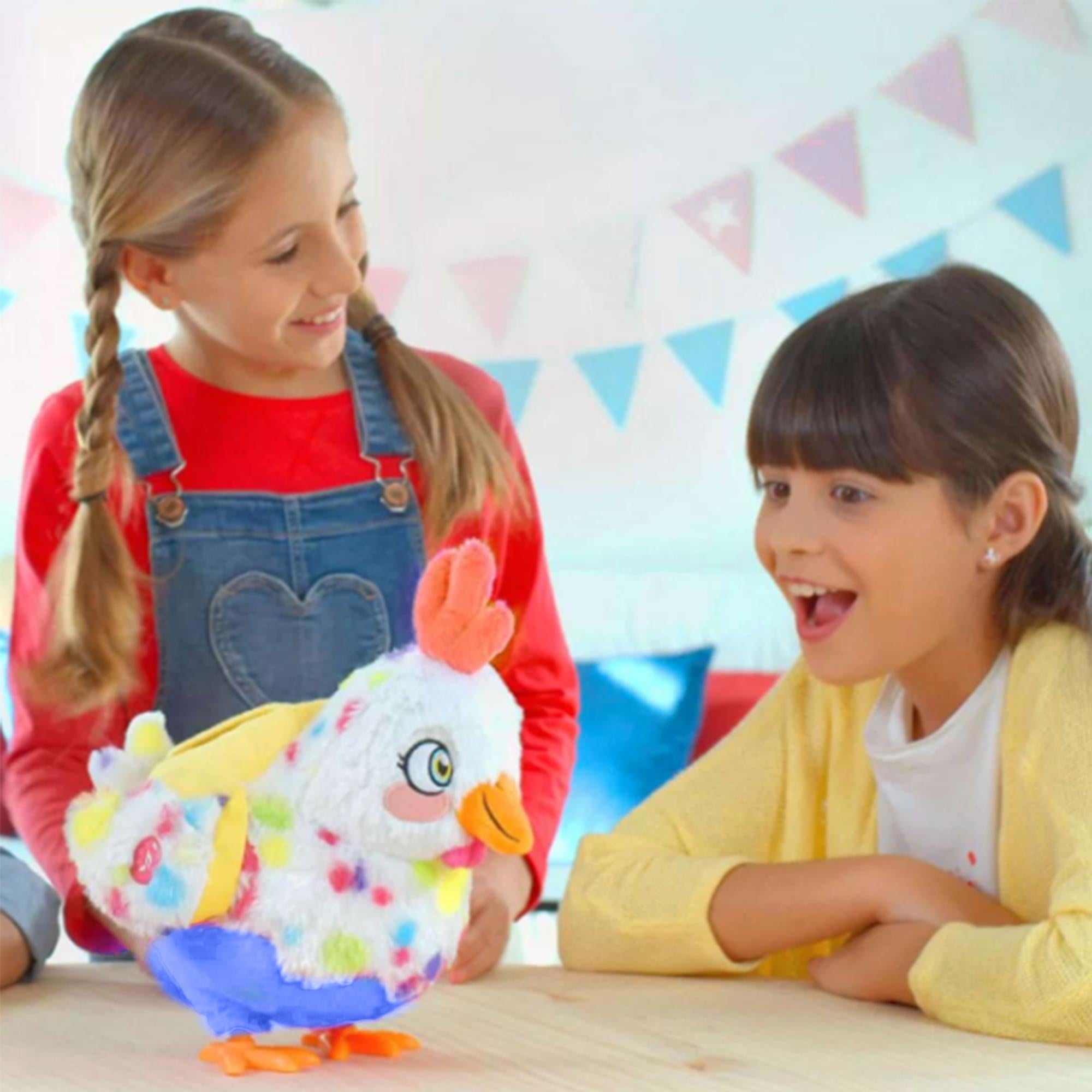 Party Pets Roxanne The Dancing Chicken Electronic Plush | Blue