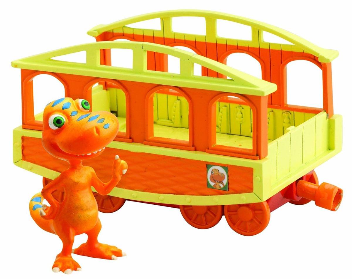 Dinosaur Train Buddy With Train Car Collectible Figure