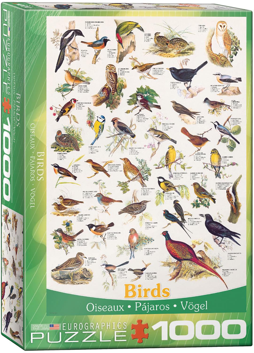 Birds 1000 Piece Jigsaw Puzzle