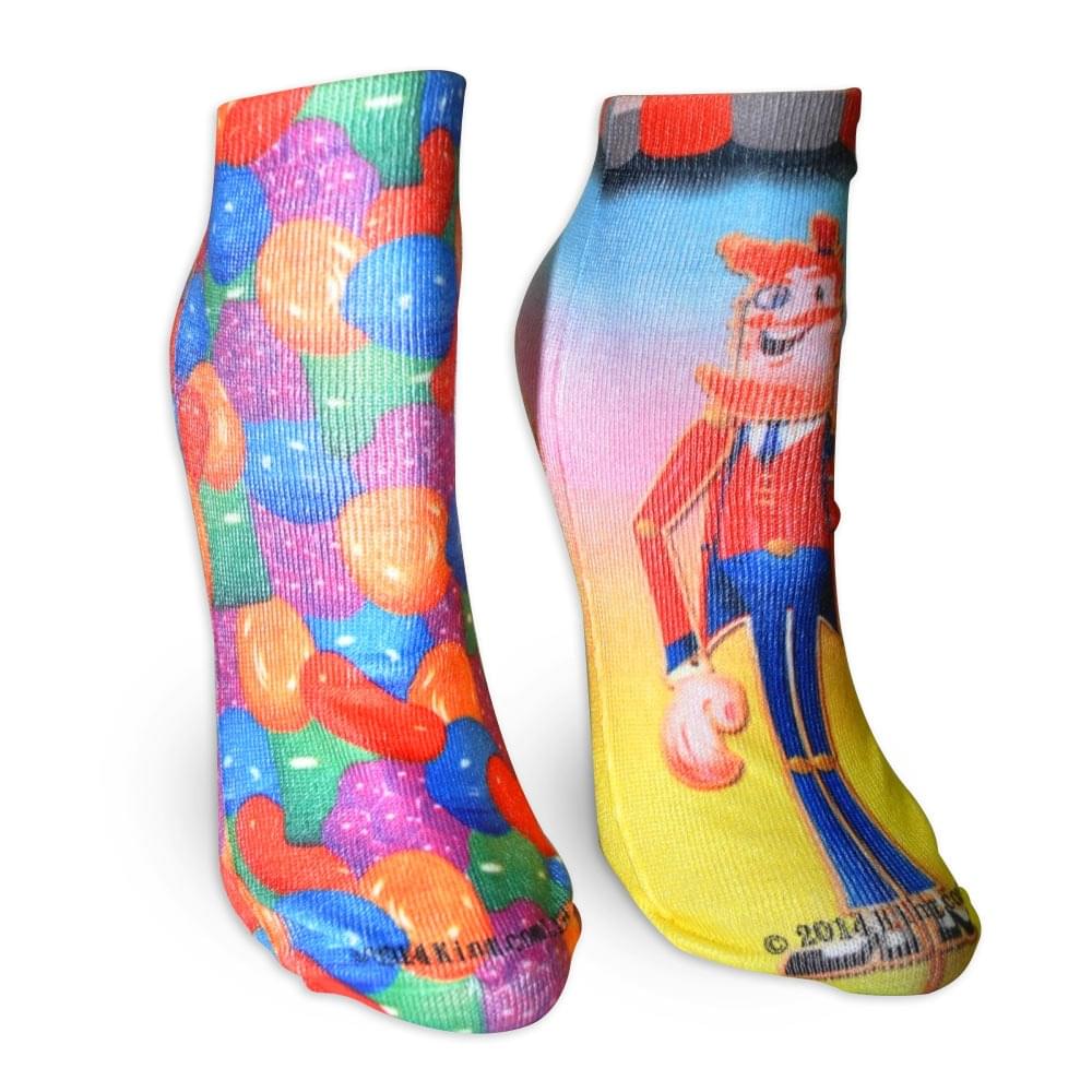 Candy Crush "Candy Toffee" Ladies Socks 2-Pack
