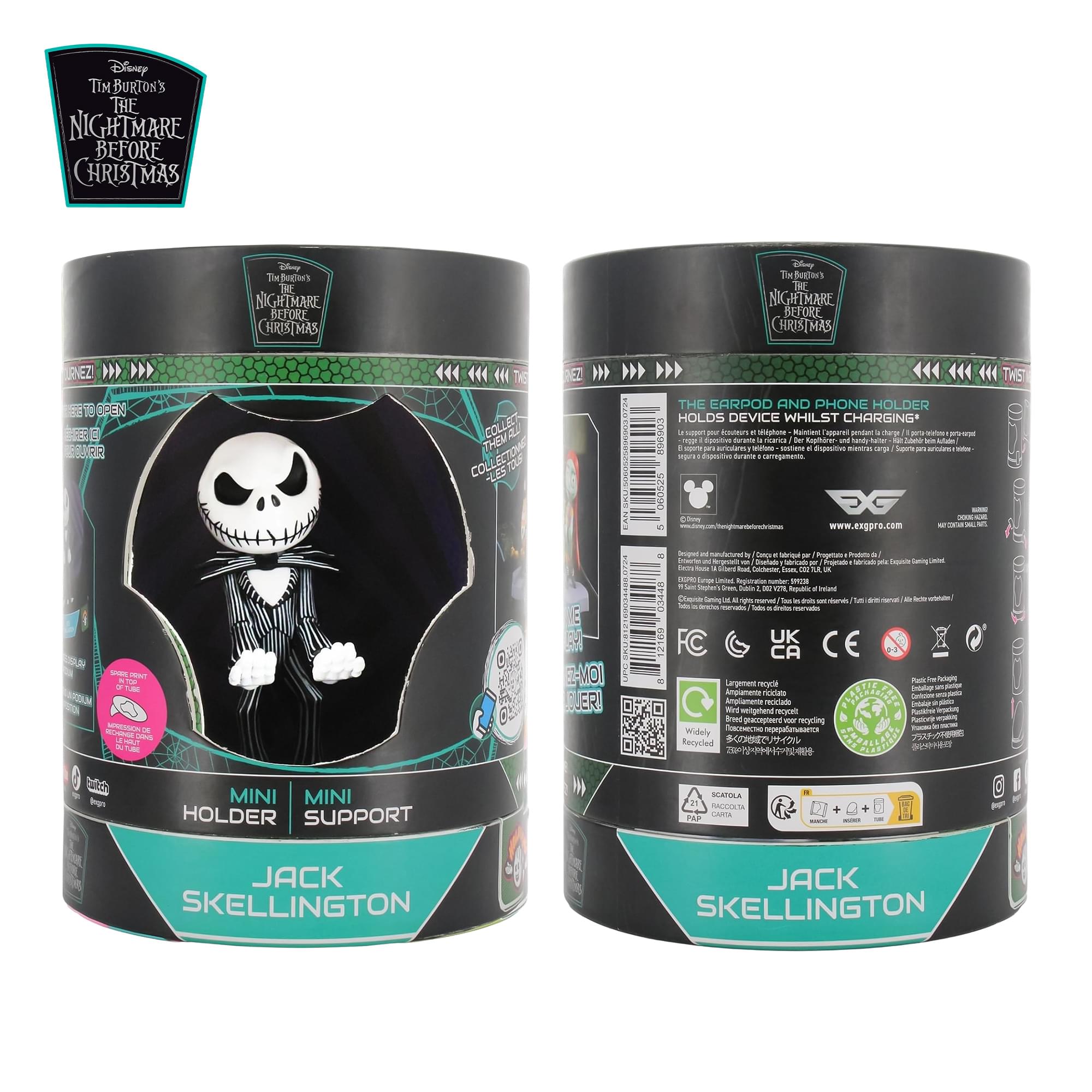 Disney The Nightmare Before Christmas Jack Skellington Holdems Mini Phone Stand