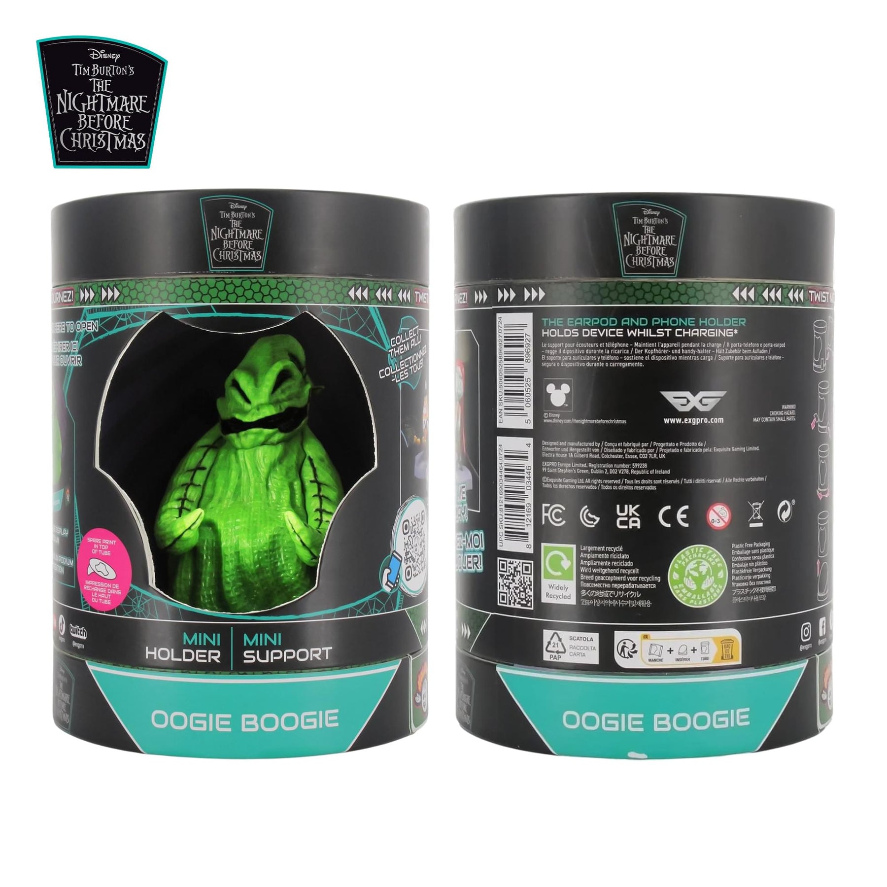 Disney The Nightmare Before Christmas Oogie Boogie Holdems Mini Phone Stand