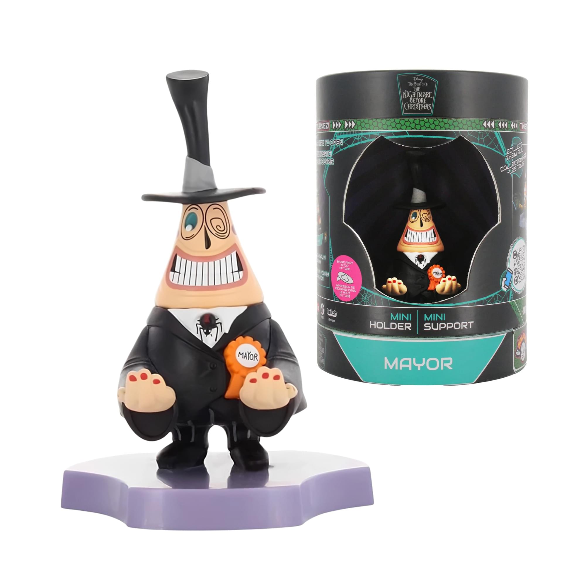 Disney The Nightmare Before The Mayor Holdems Mini Phone Stand