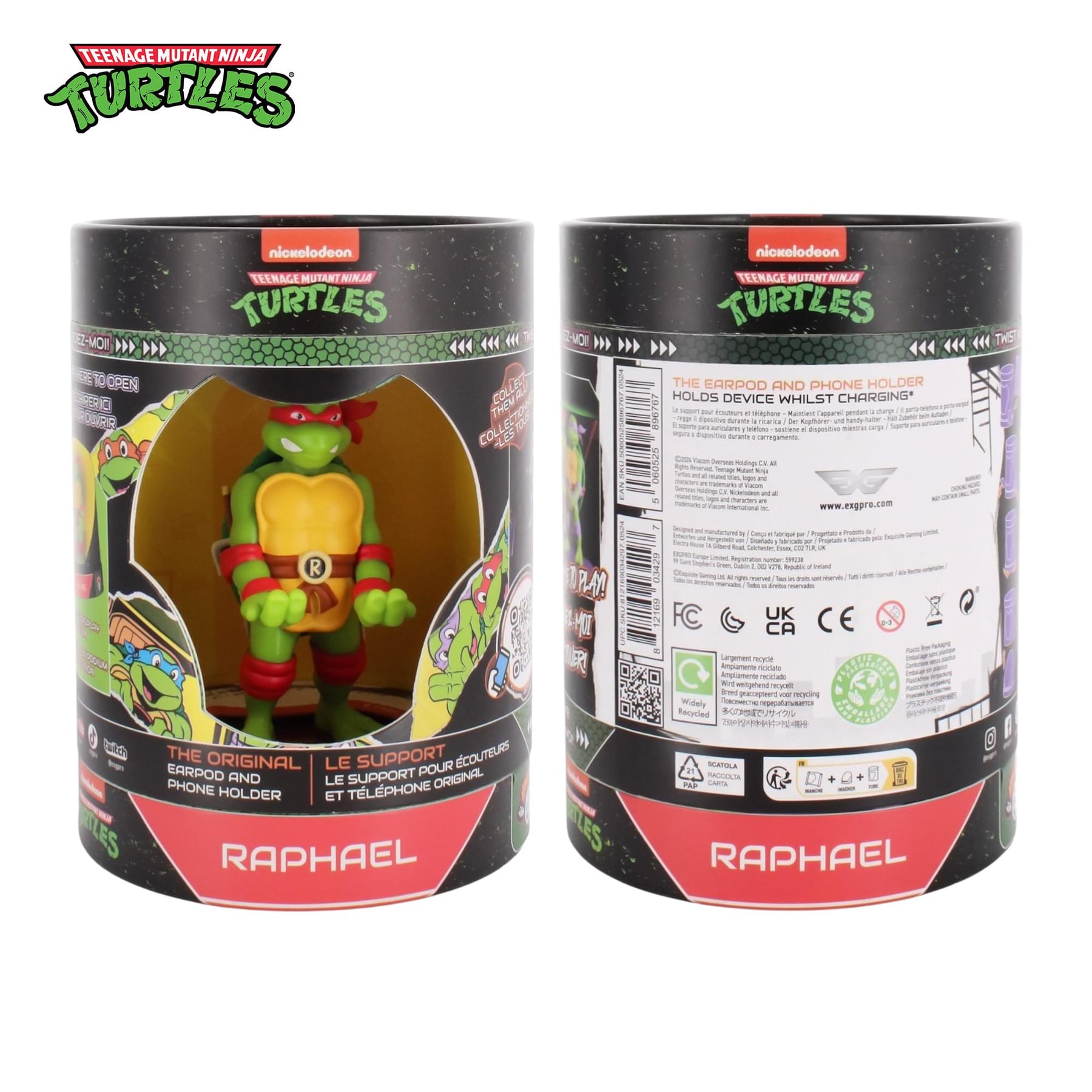 Teenage Mutant Ninja Turtles Raphael Holdems Mini Phone Stand