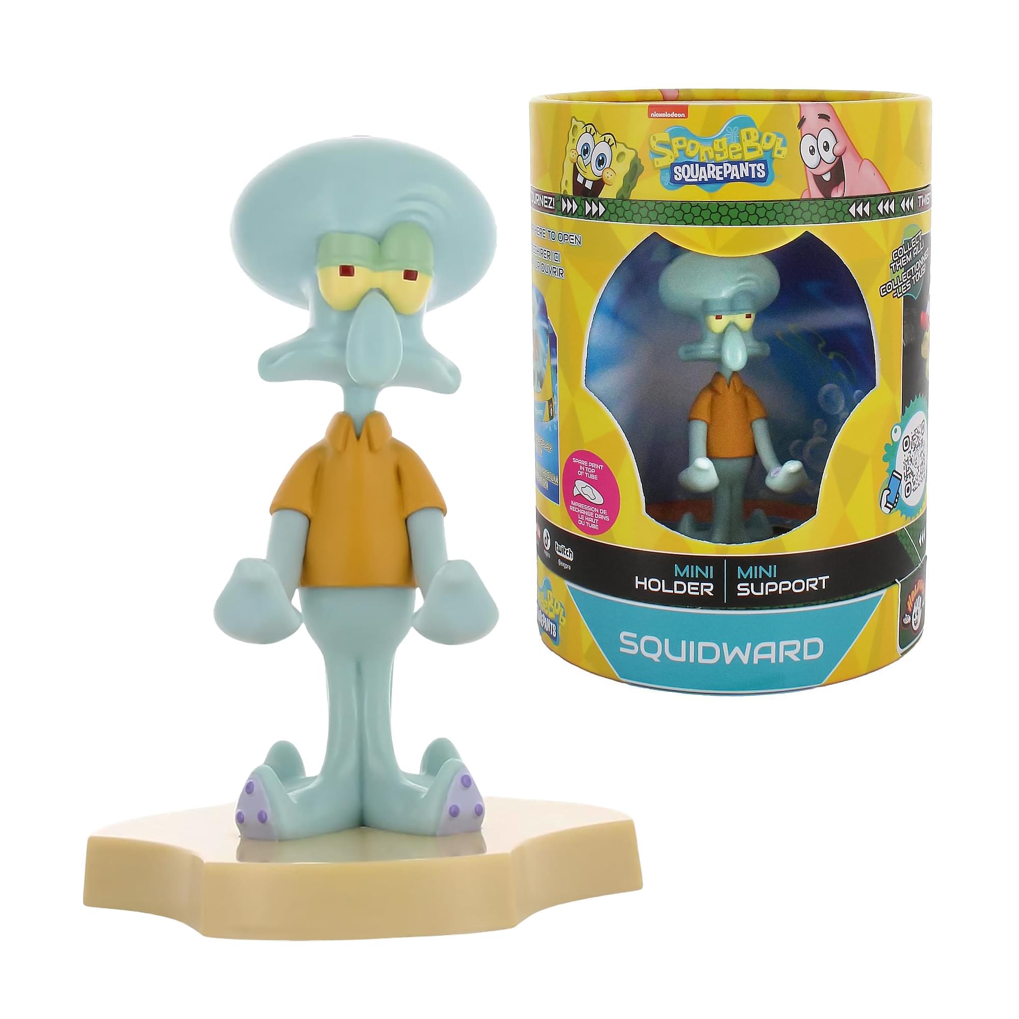 SpongeBob SquarePants Squidward Holdems Mini Phone Stand