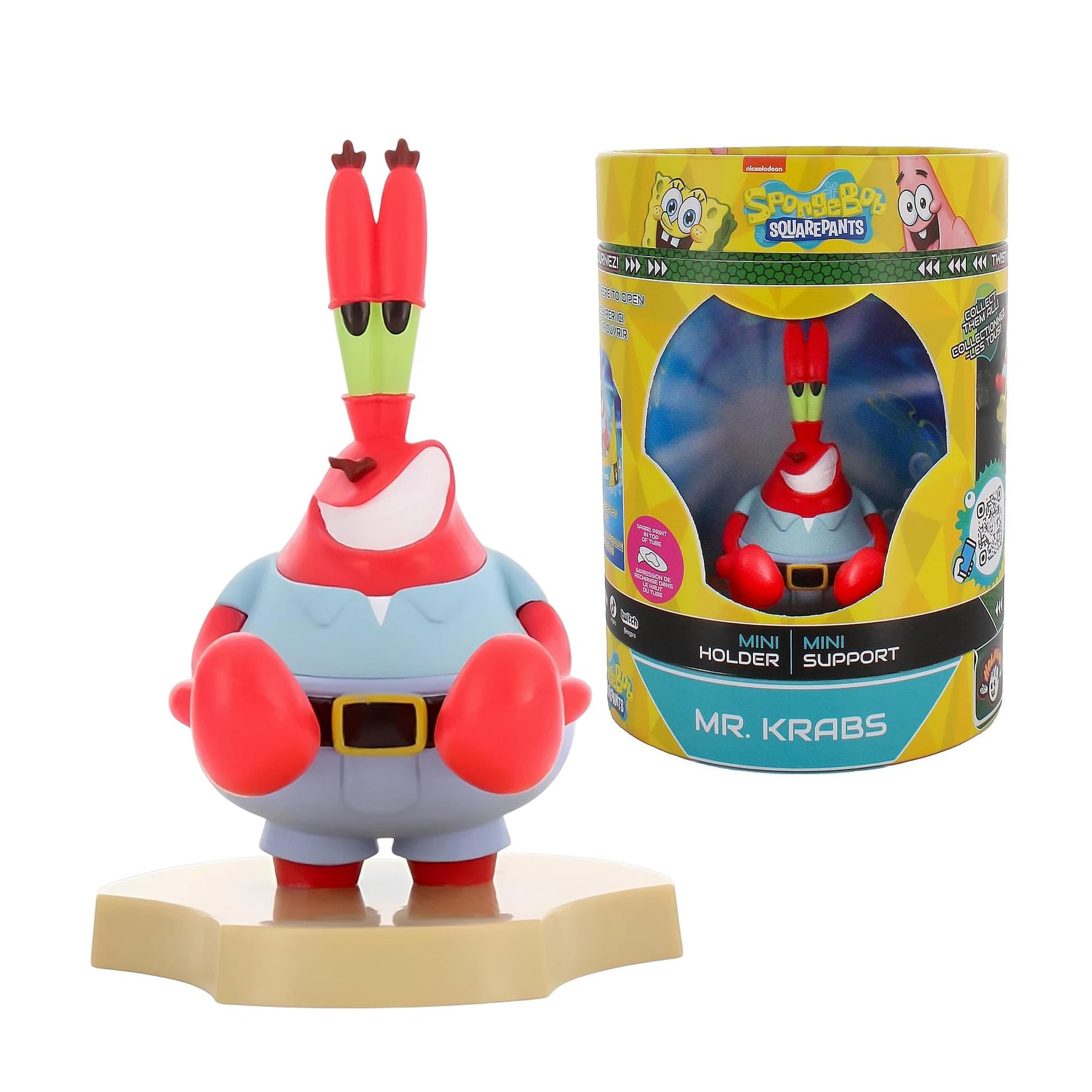 SpongeBob SquarePants Mr. Krabs Holdems Mini Phone Stand