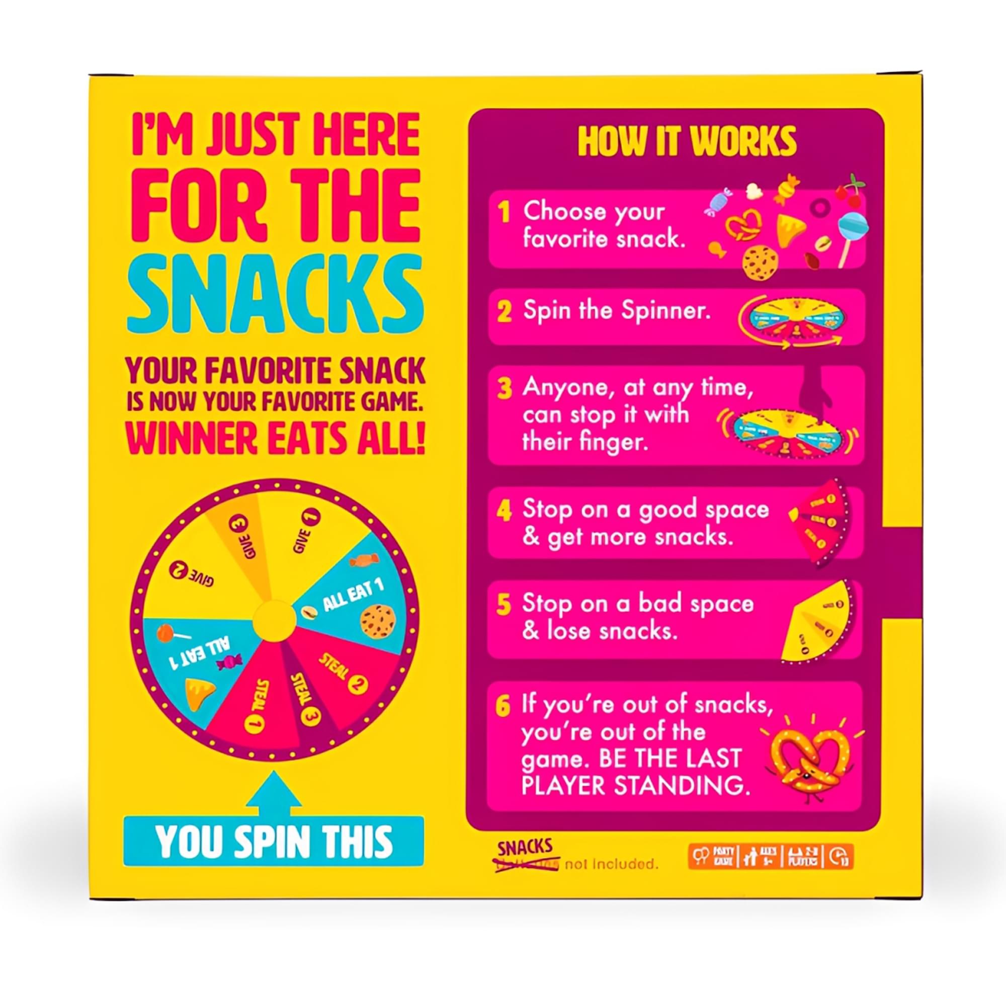 Exploding Kittens I'm Just Here For the Snacks Game