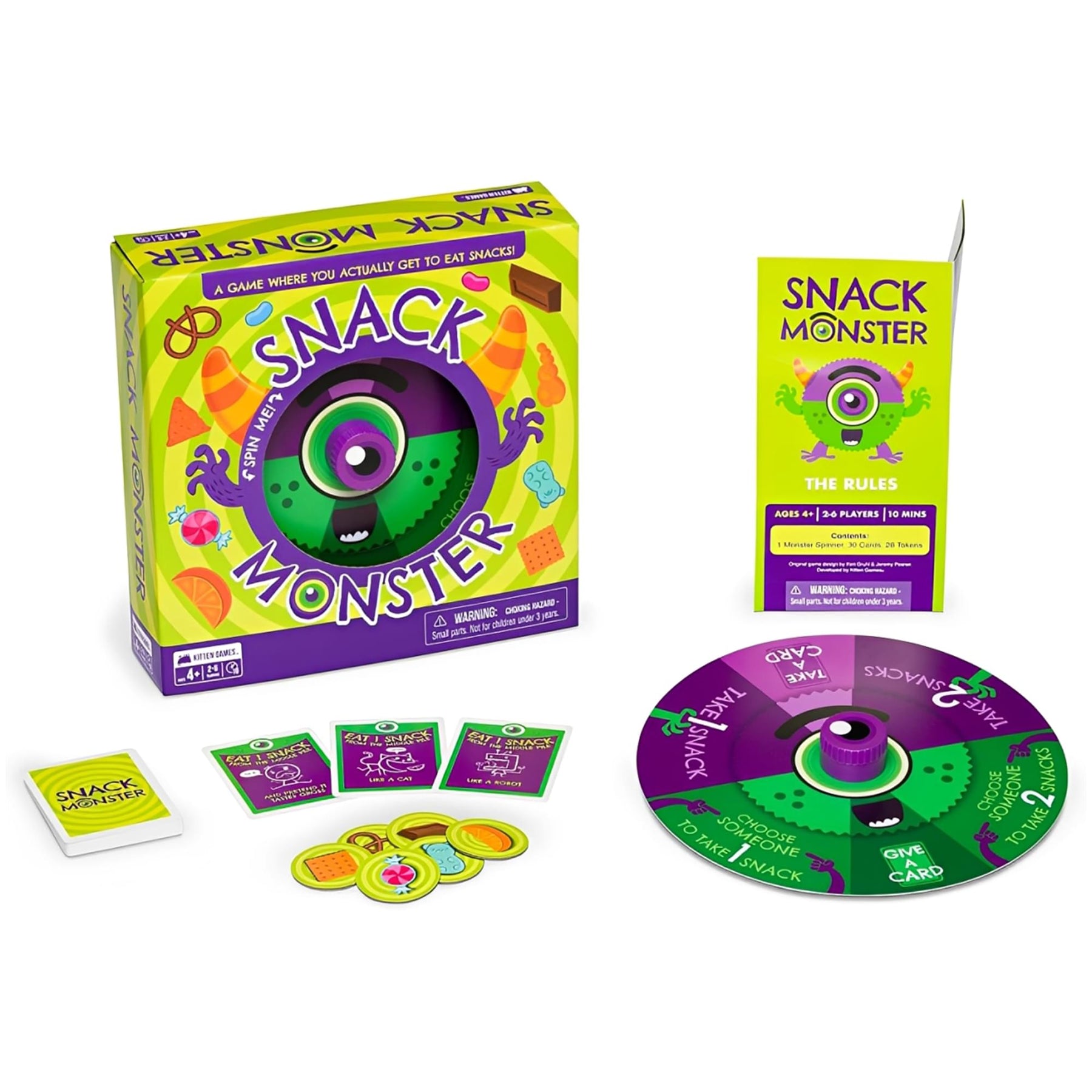 Exploding Kittens Kitten Games - Snack Monster