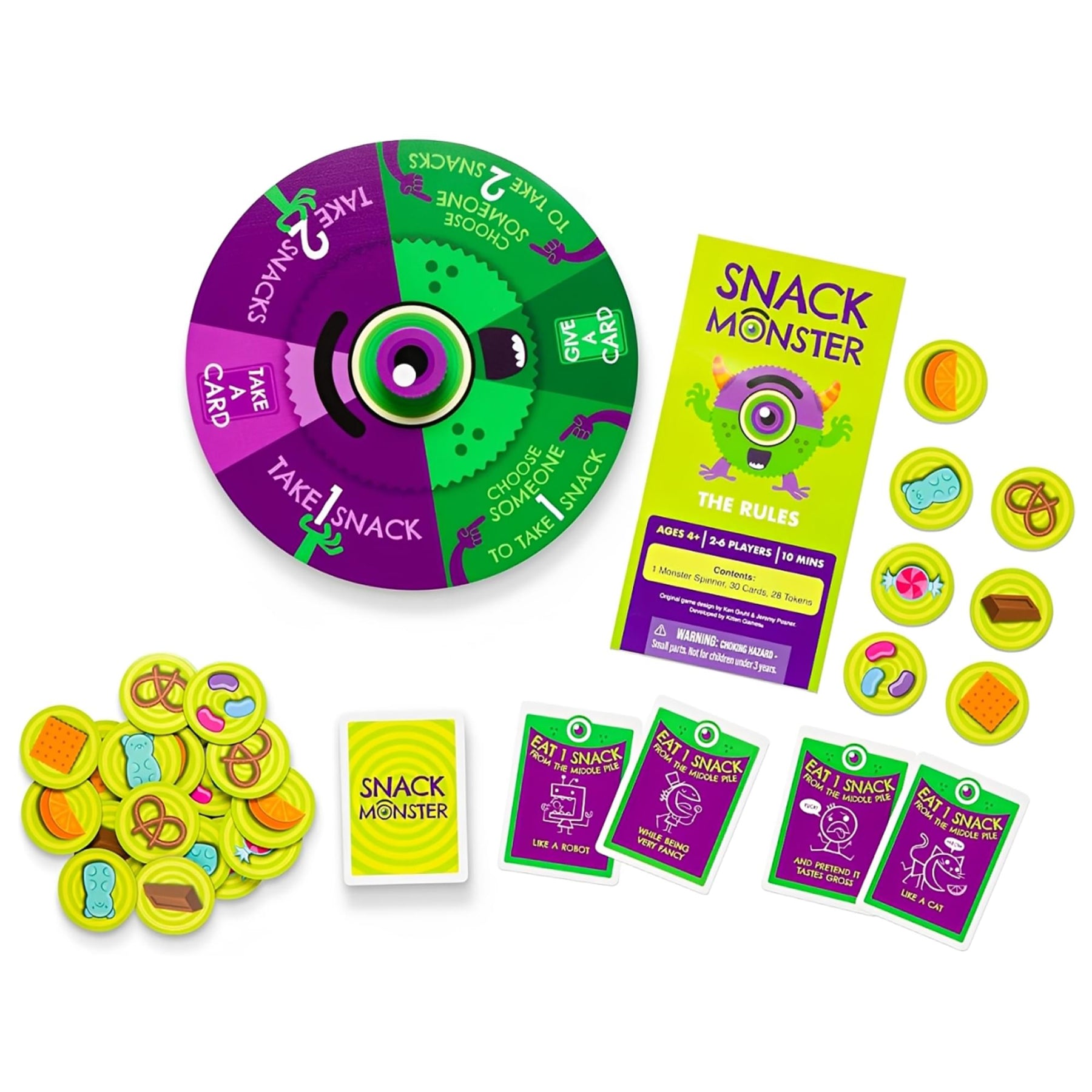 Exploding Kittens Kitten Games - Snack Monster