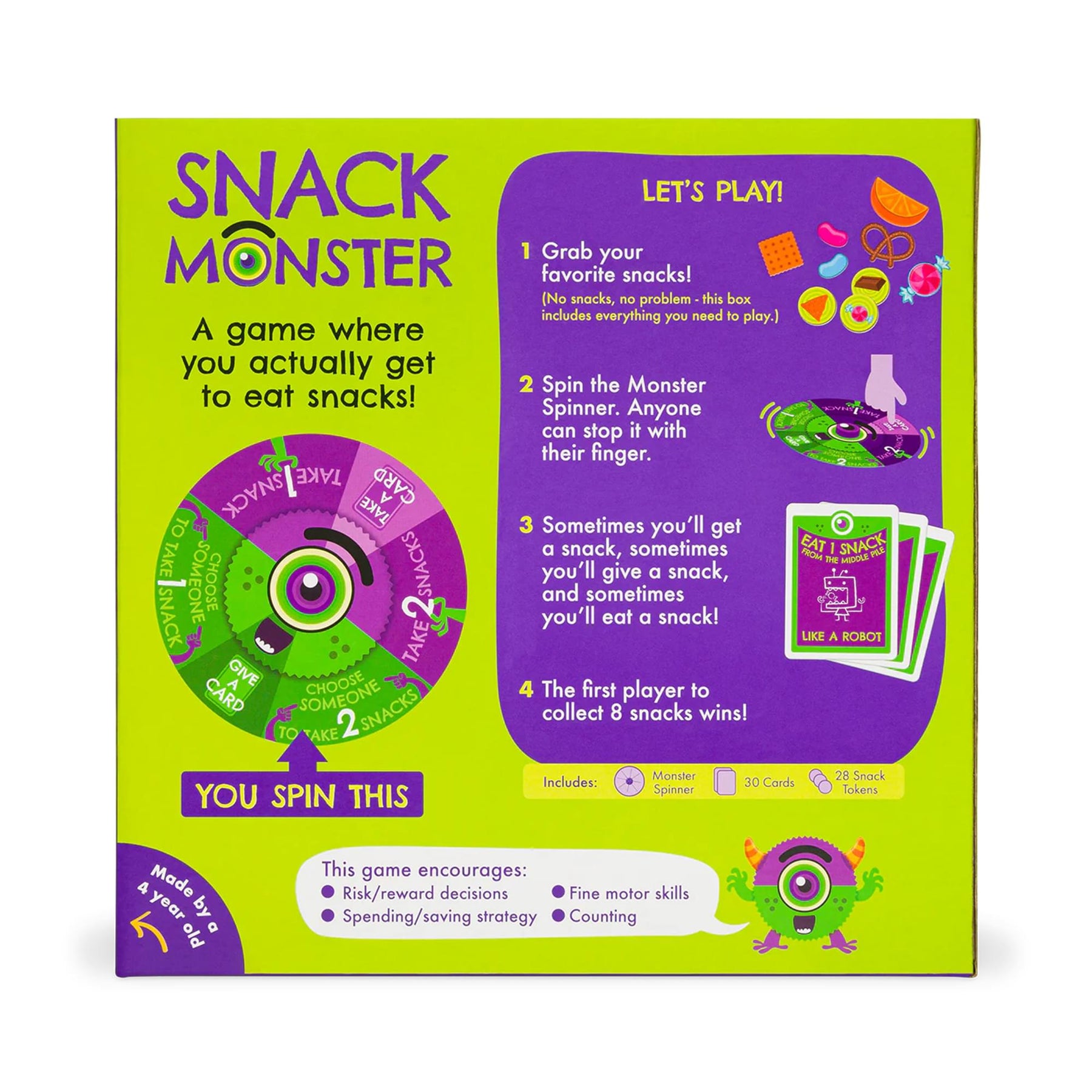 Exploding Kittens Kitten Games - Snack Monster