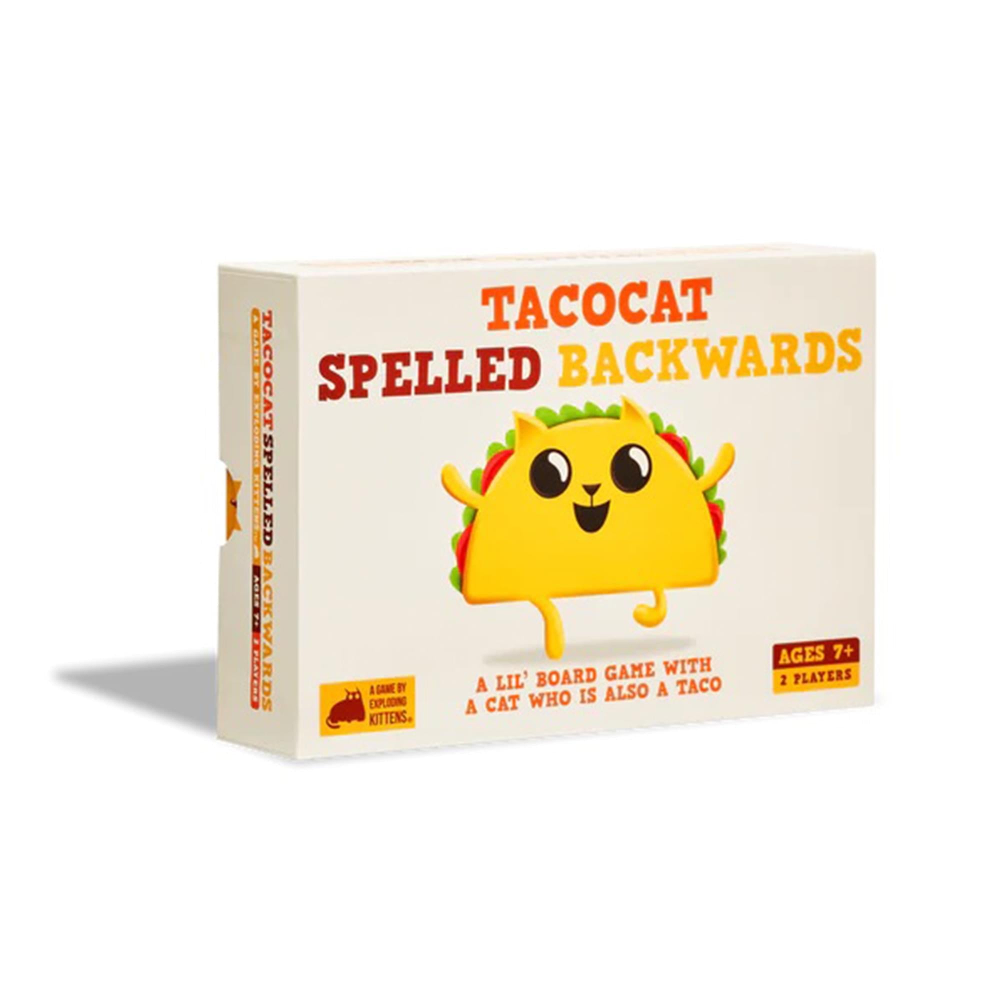 Tacocat Spelled Backwards Card Game