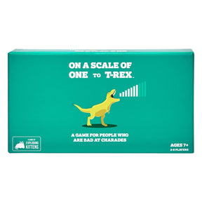 On A Scale Of One To T-Rex Card Game