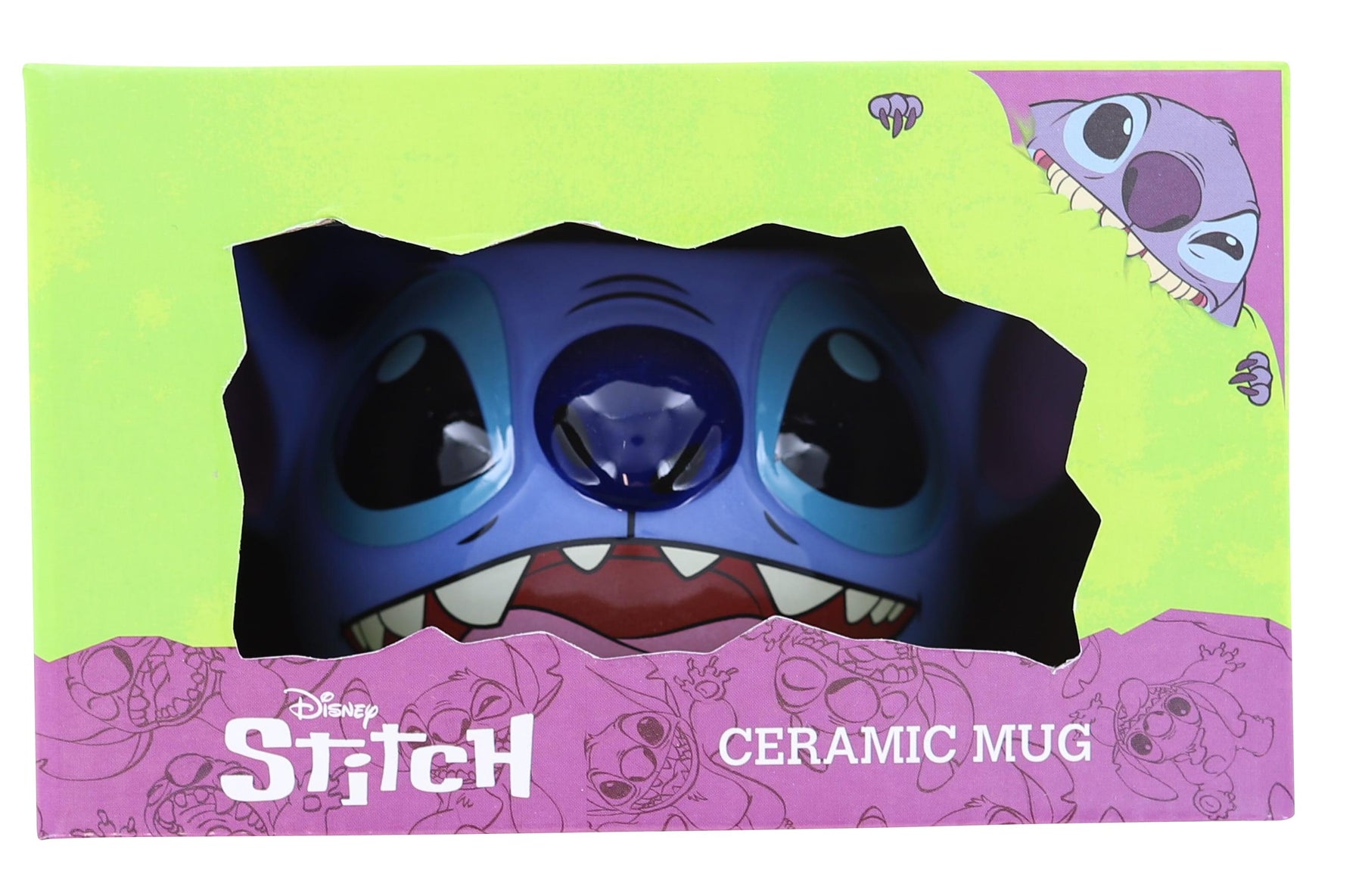 Disney Stitch 12 Ounce Ceramic Sculpted Mug