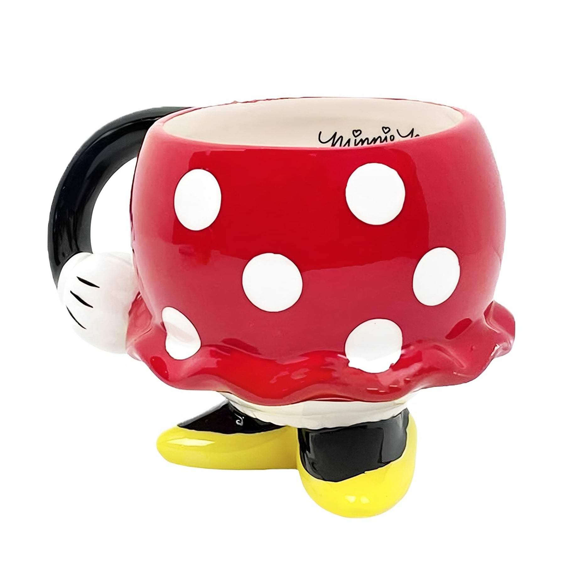 Disney Minnie Mouse Red Rock the Dots Molded Mug with Arm