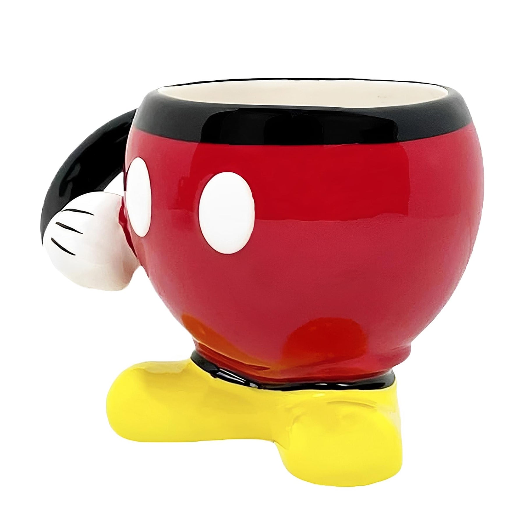 Disney Mickey Mouse Red Molded Mug with Arm