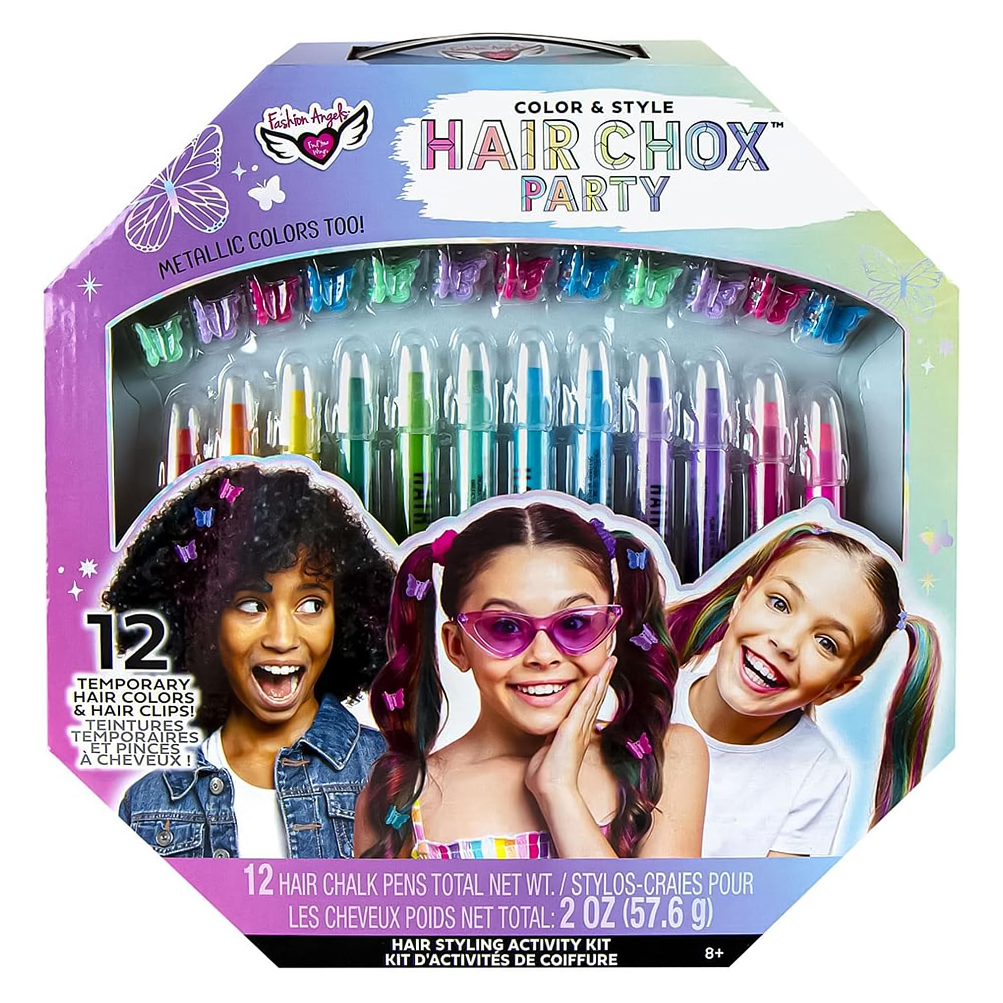 Fashion Angels Color & Style Hair Chox Party Activity Kit