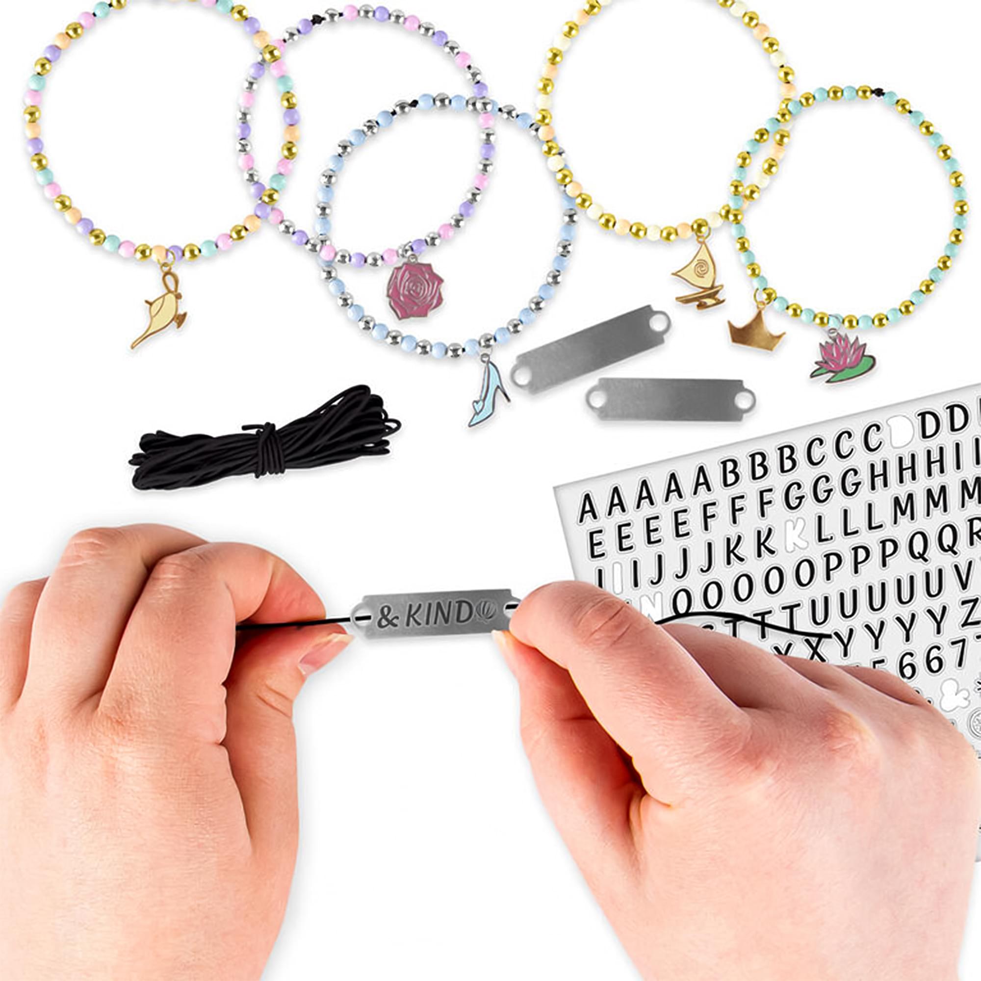 Disney Princess Fashion Angels DIY Bracelet Design Kit | 1000+ Beads