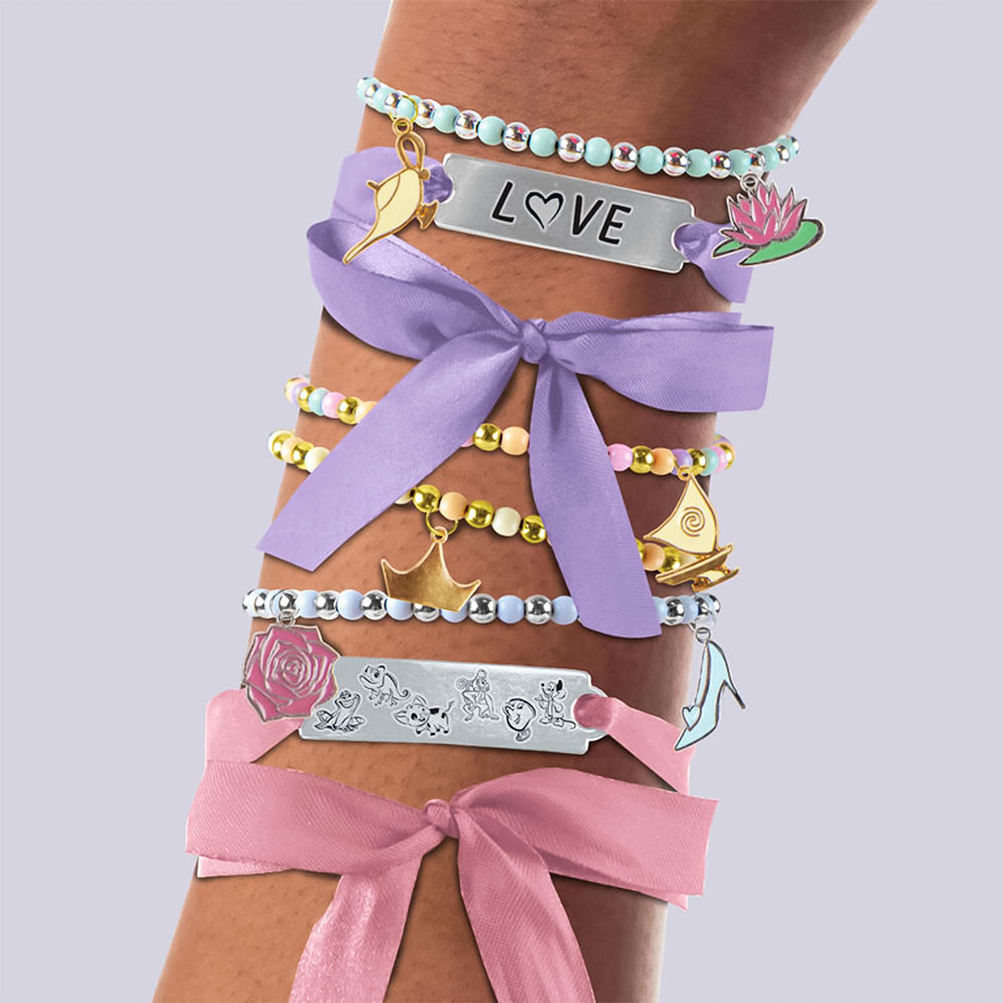 Disney Princess Fashion Angels DIY Bracelet Design Kit | 1000+ Beads