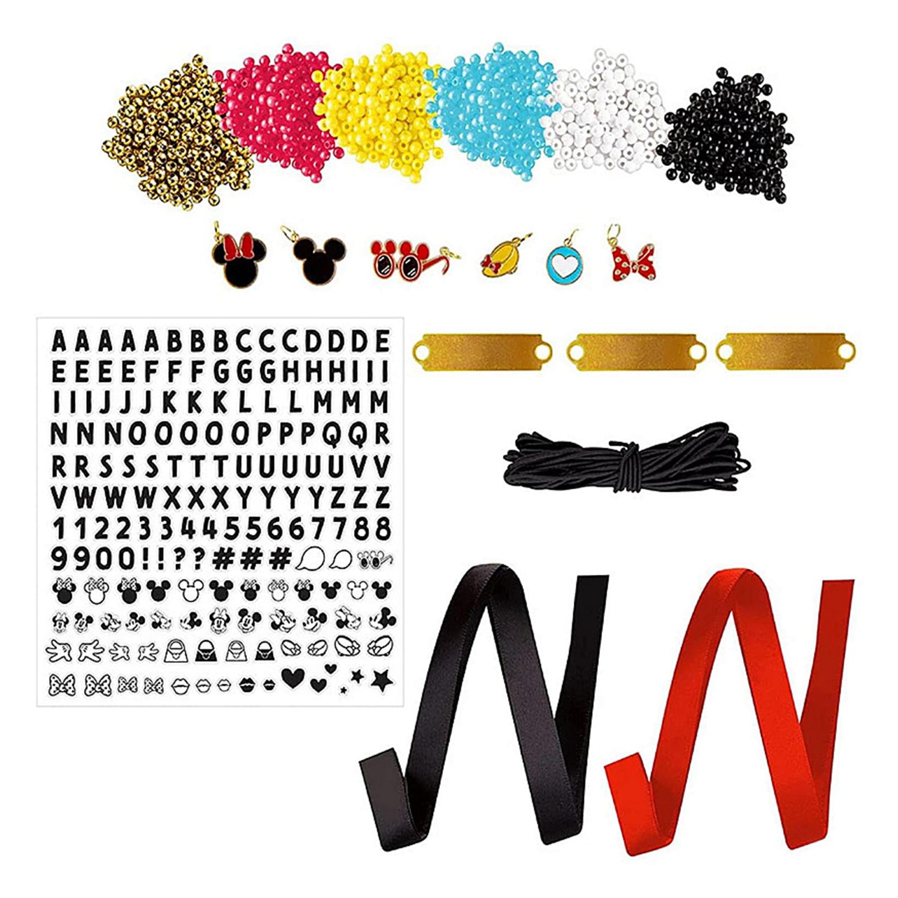 Fashion Angels Minnie Mouse DIY Bracelet Design Kit with 1000+ Beads