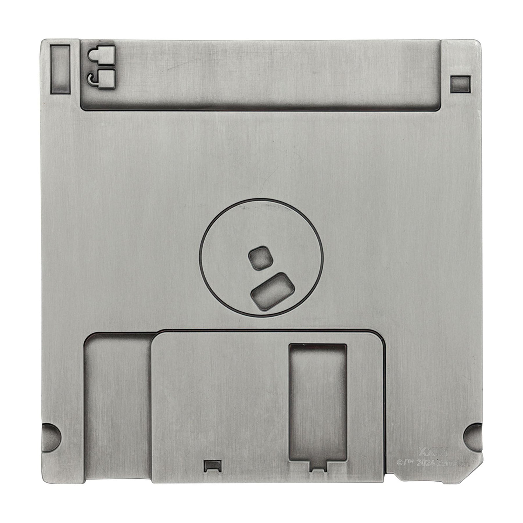 Doom 2 Game Floppy Disk Embossed Metal Replica | 3.5 Inches