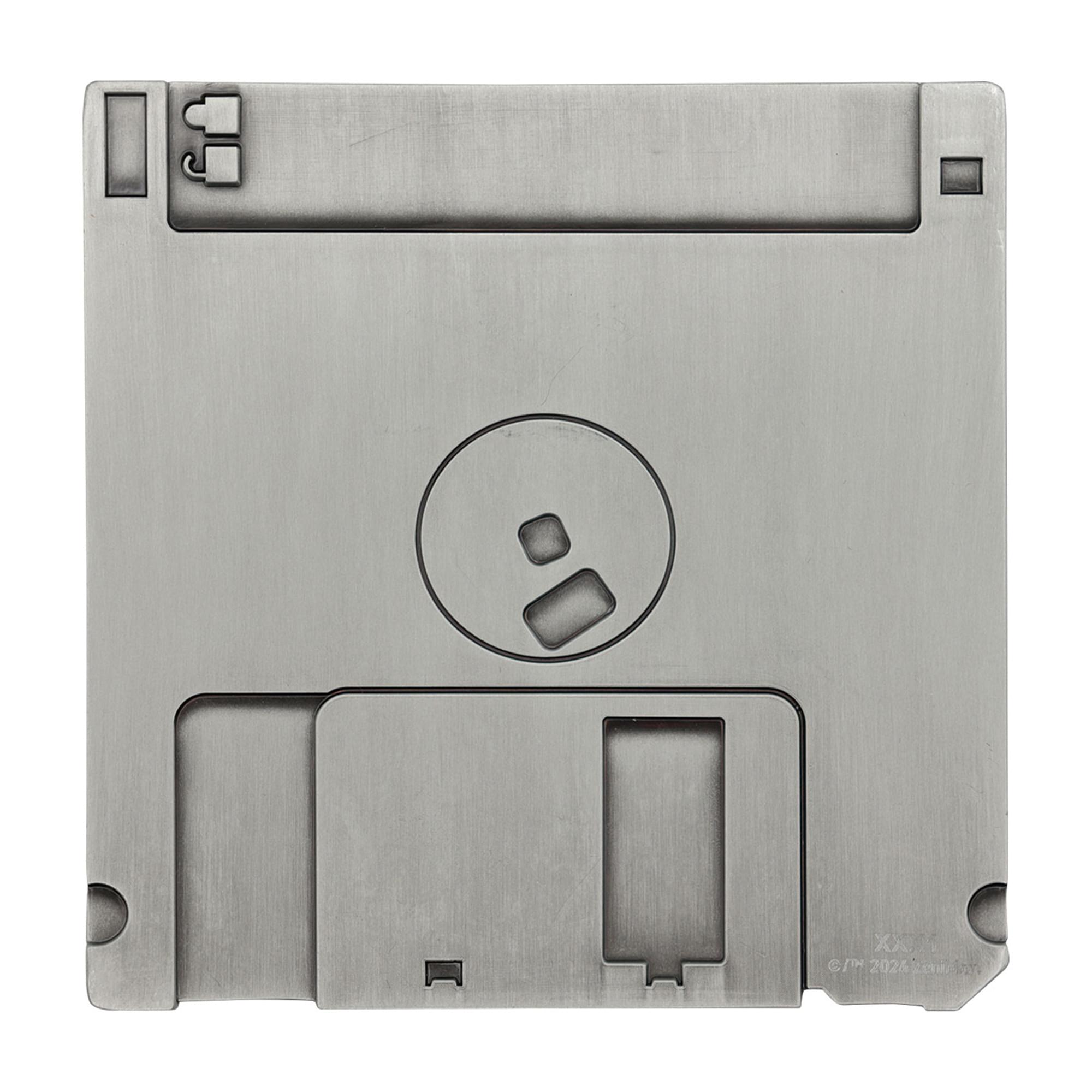 Doom 2 Game Floppy Disk Embossed Metal Replica | 3.5 Inches